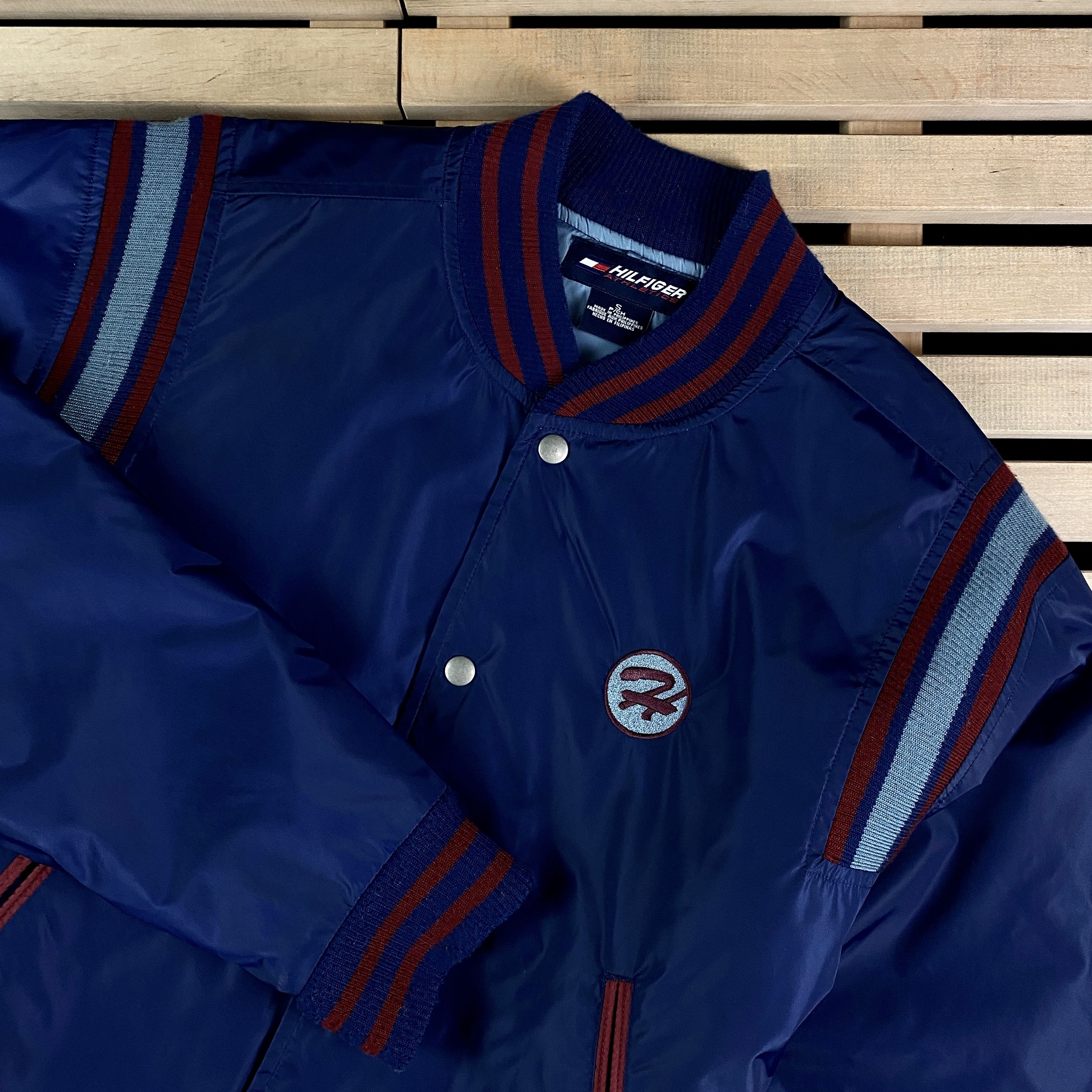 Tommy Hilfiger × Vintage Mens Nylon Bomber Jacket Tommy Hilfiger Vintage Size S Size US S / EU 44-46 / 1 - 2 Thumbnail