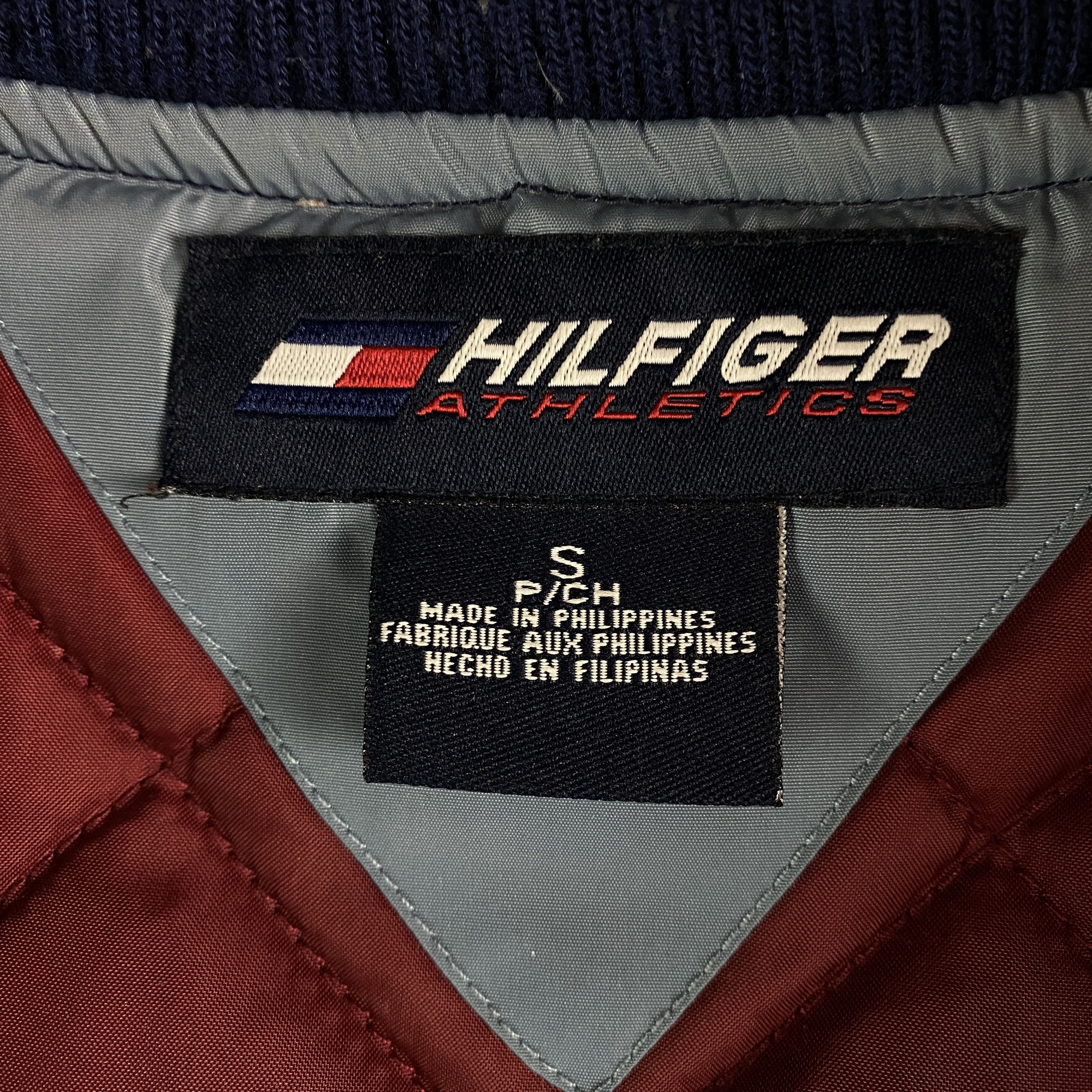 Tommy Hilfiger × Vintage Mens Nylon Bomber Jacket Tommy Hilfiger Vintage Size S Size US S / EU 44-46 / 1 - 6 Thumbnail