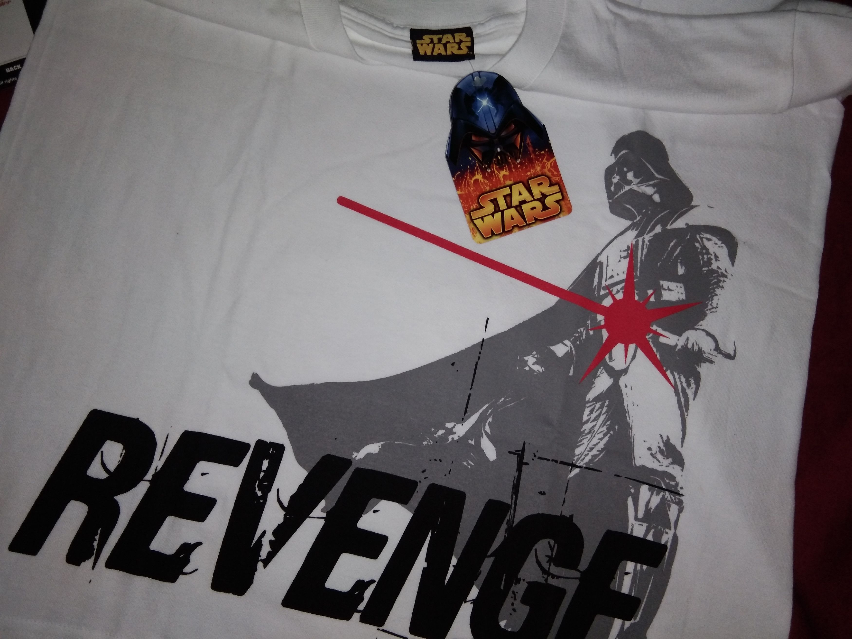 Star Wars NOS Y2K 2005 BNWT Star Wars Darth Vader tshirt movie Size US M / EU 48-50 / 2 - 1 Thumbnail