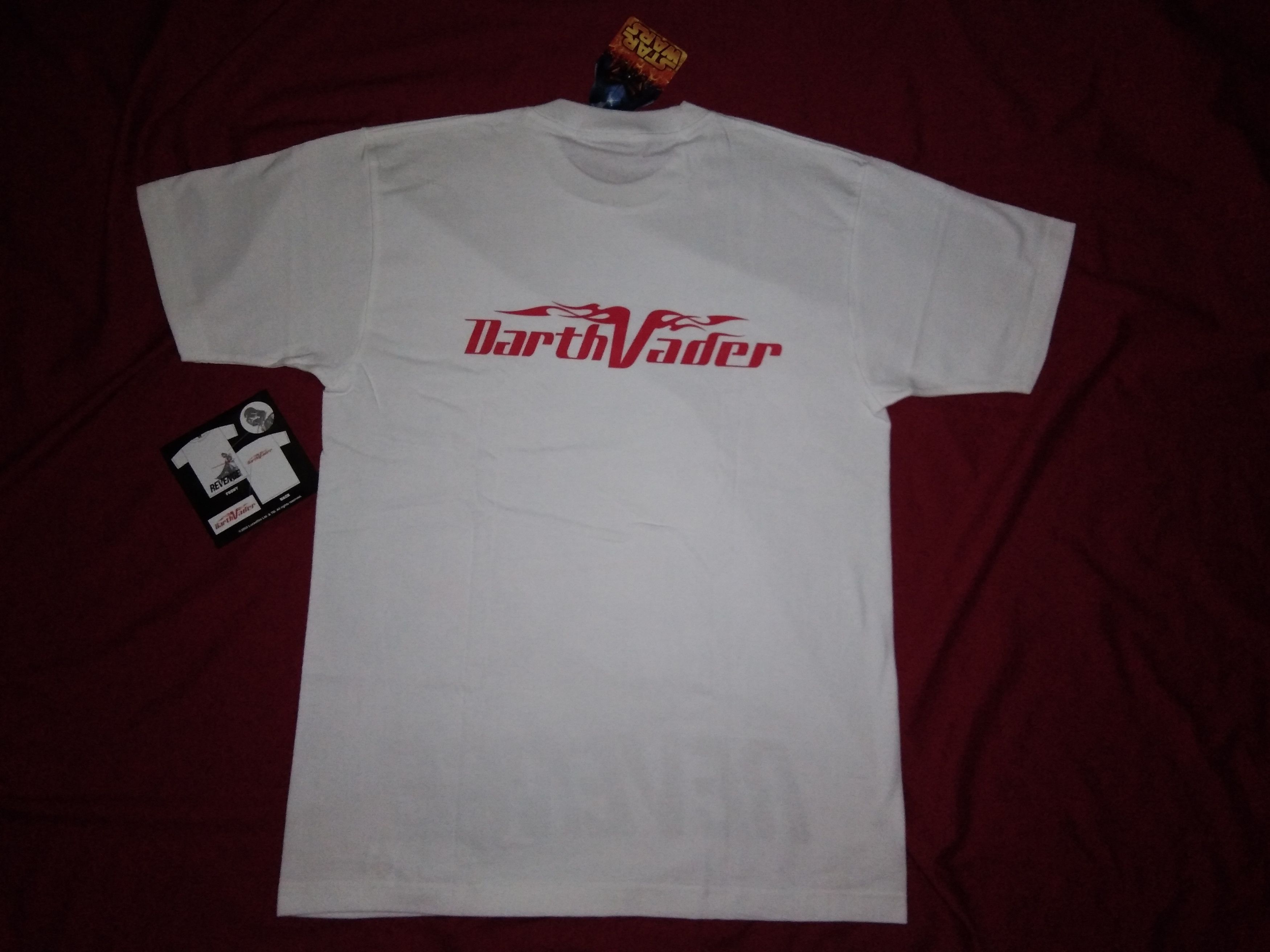 Star Wars NOS Y2K 2005 BNWT Star Wars Darth Vader tshirt movie Size US M / EU 48-50 / 2 - 3 Thumbnail