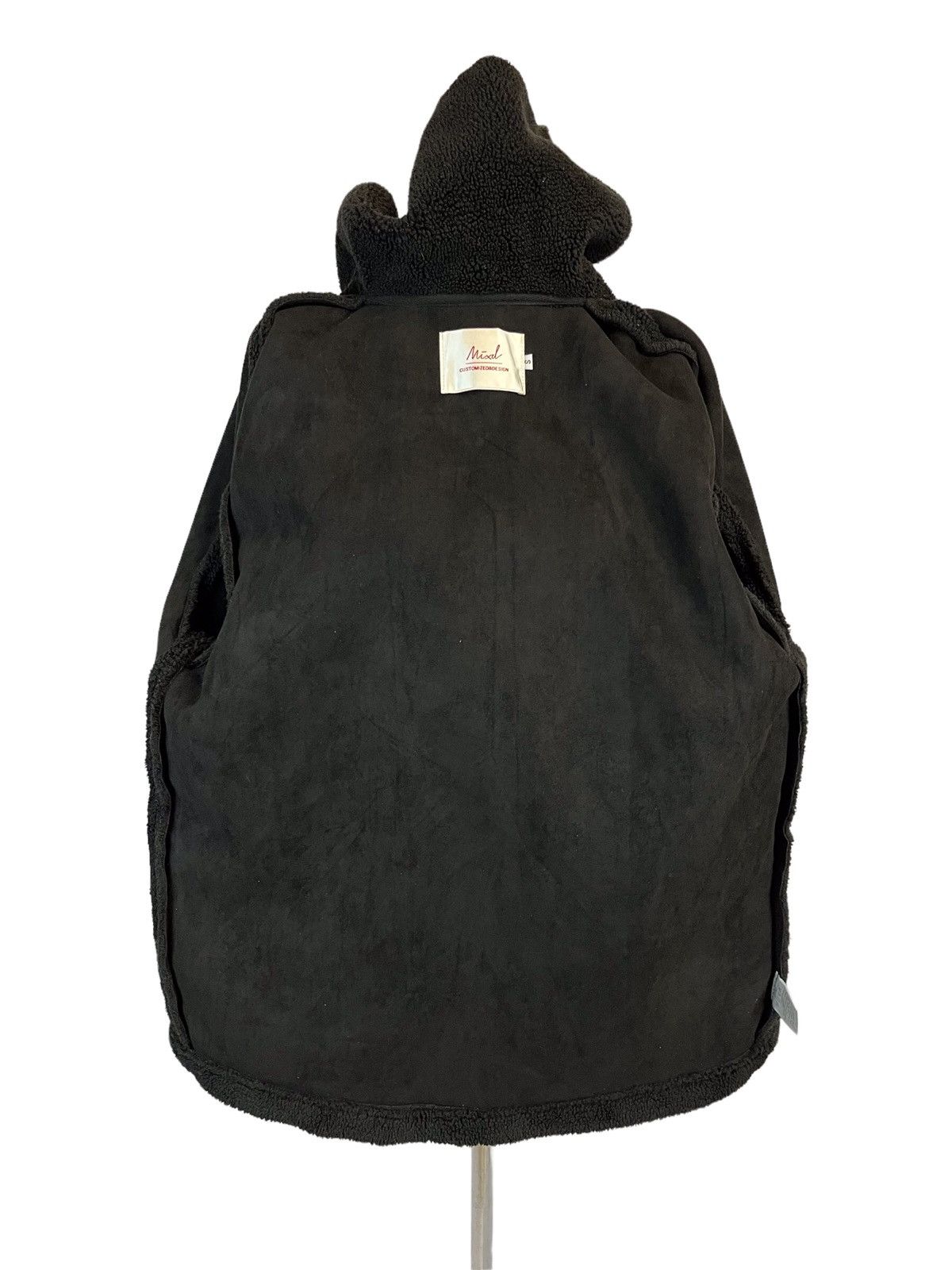 Custommade Japanese Designer Mixel Custom Made Sherpa Coat Size L / US 10 / IT 46 - 10 Thumbnail