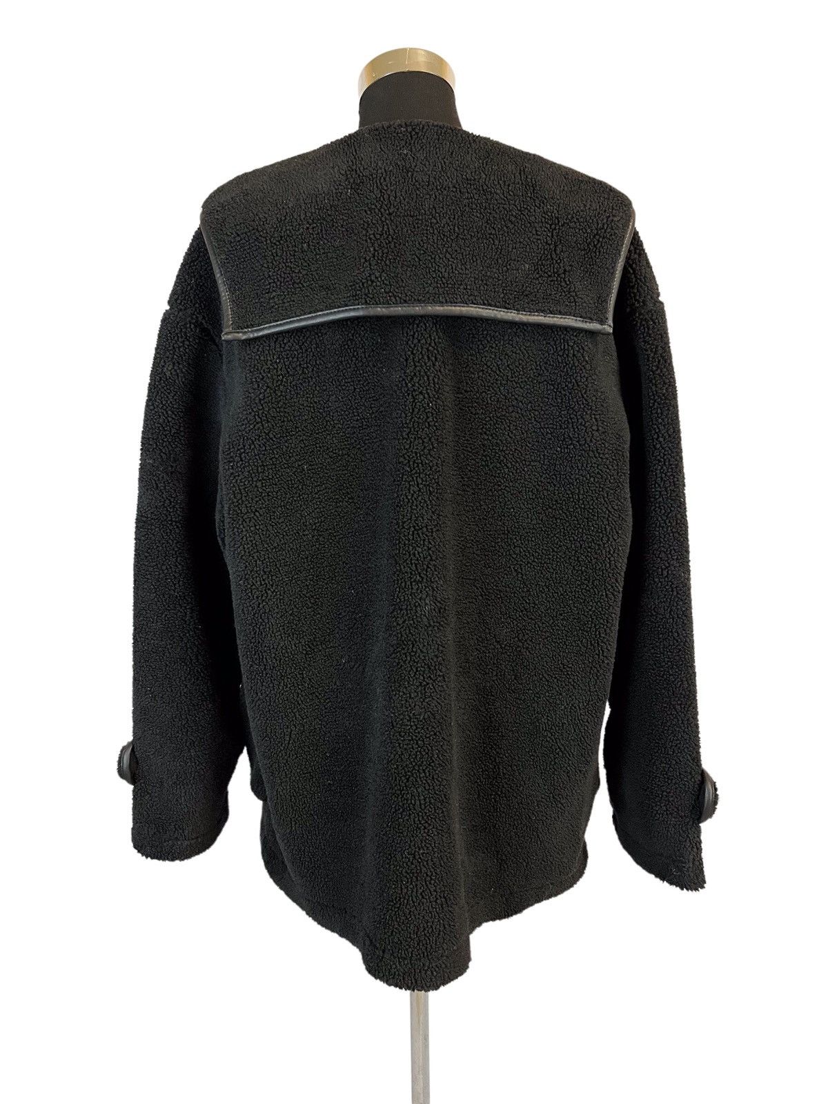 Custommade Japanese Designer Mixel Custom Made Sherpa Coat Size L / US 10 / IT 46 - 9 Thumbnail