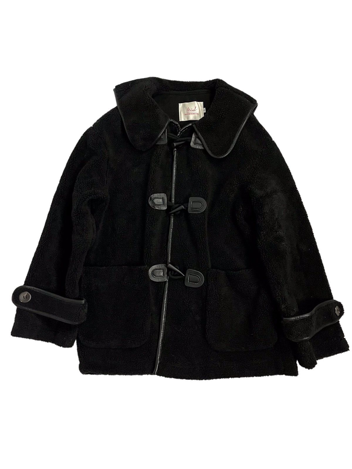 Custommade Japanese Designer Mixel Custom Made Sherpa Coat Size L / US 10 / IT 46 - 11 Thumbnail