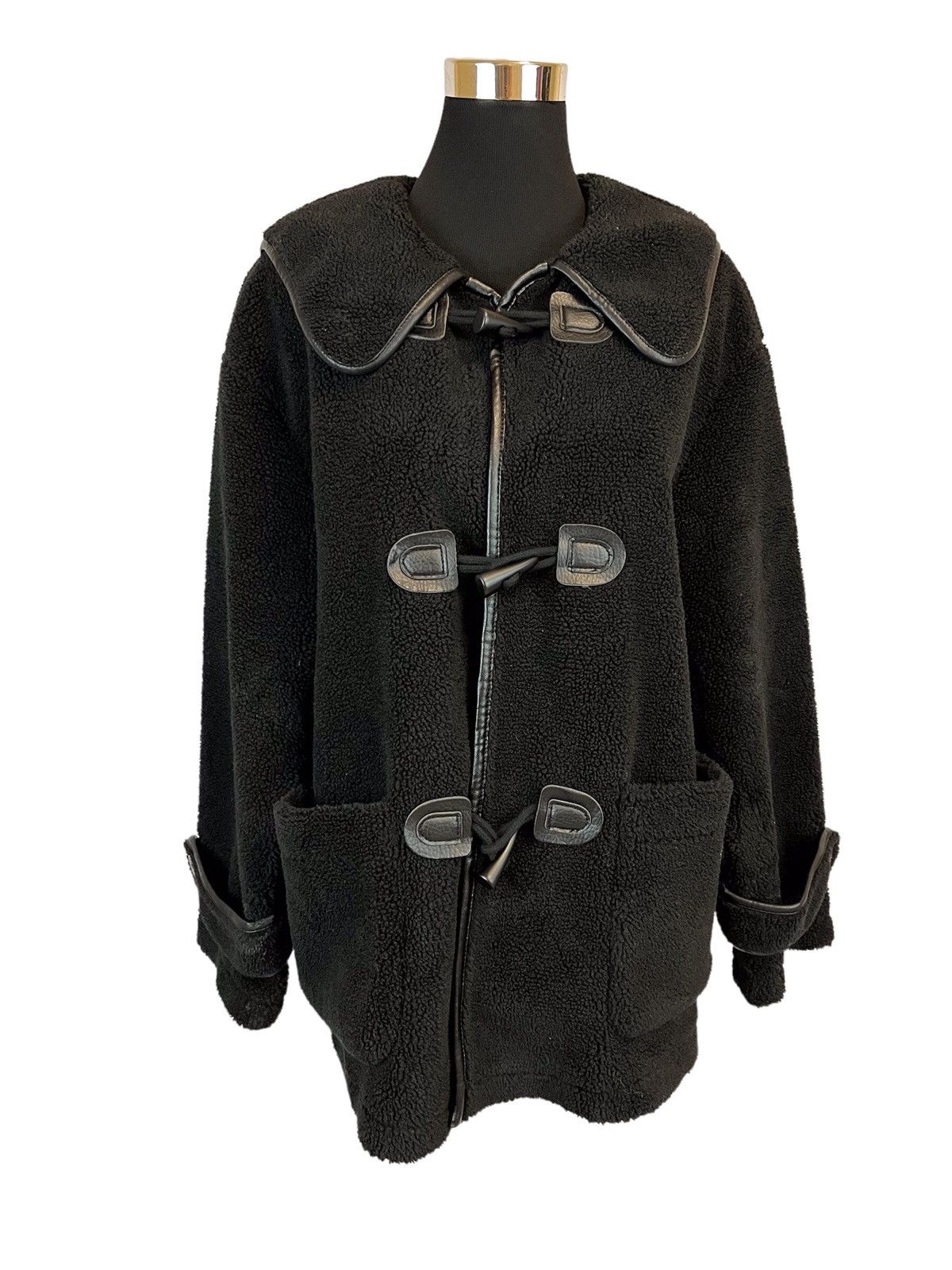 Custommade Japanese Designer Mixel Custom Made Sherpa Coat Size L / US 10 / IT 46 - 8 Thumbnail