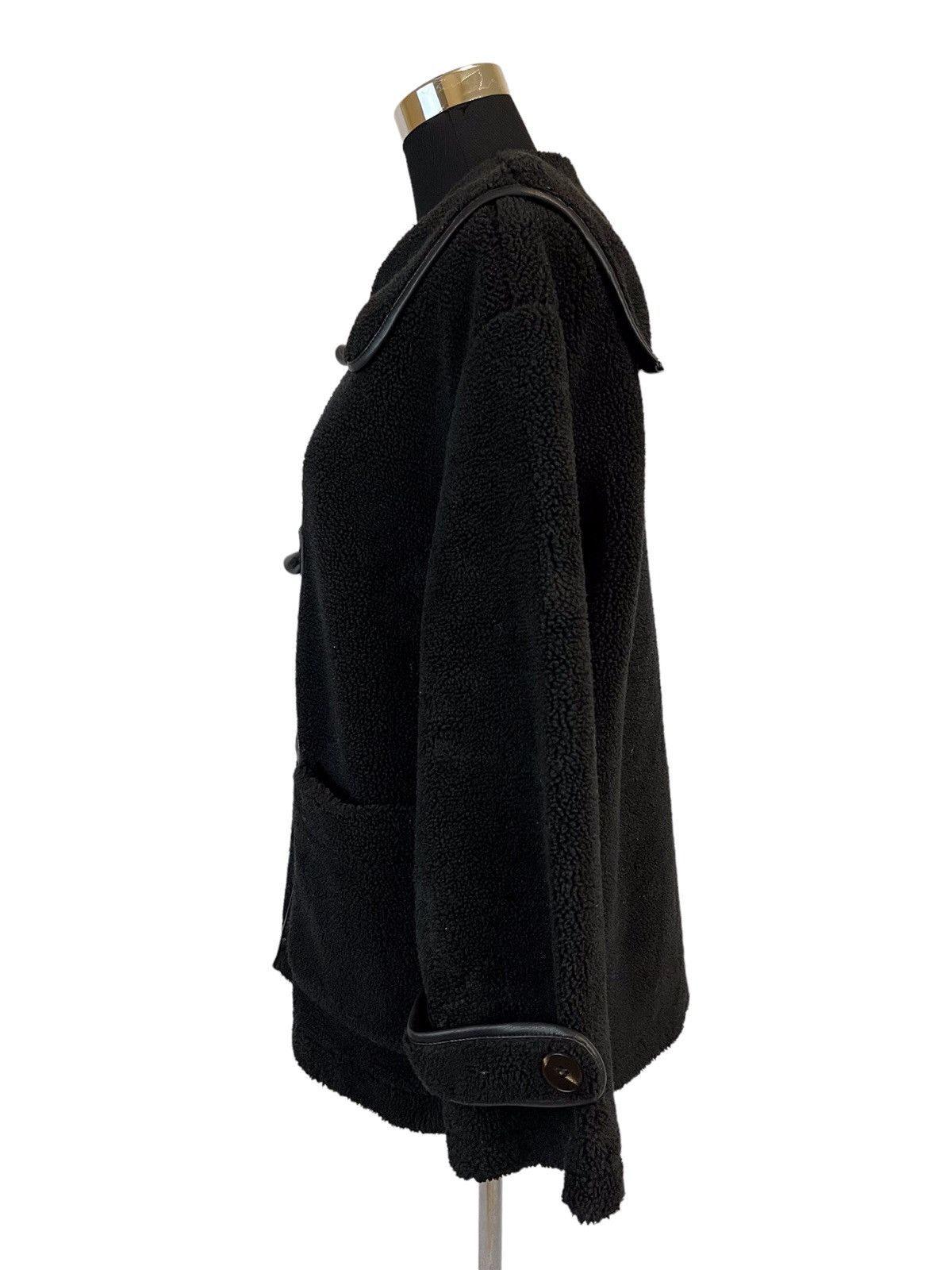 Custommade Japanese Designer Mixel Custom Made Sherpa Coat Size L / US 10 / IT 46 - 5 Thumbnail
