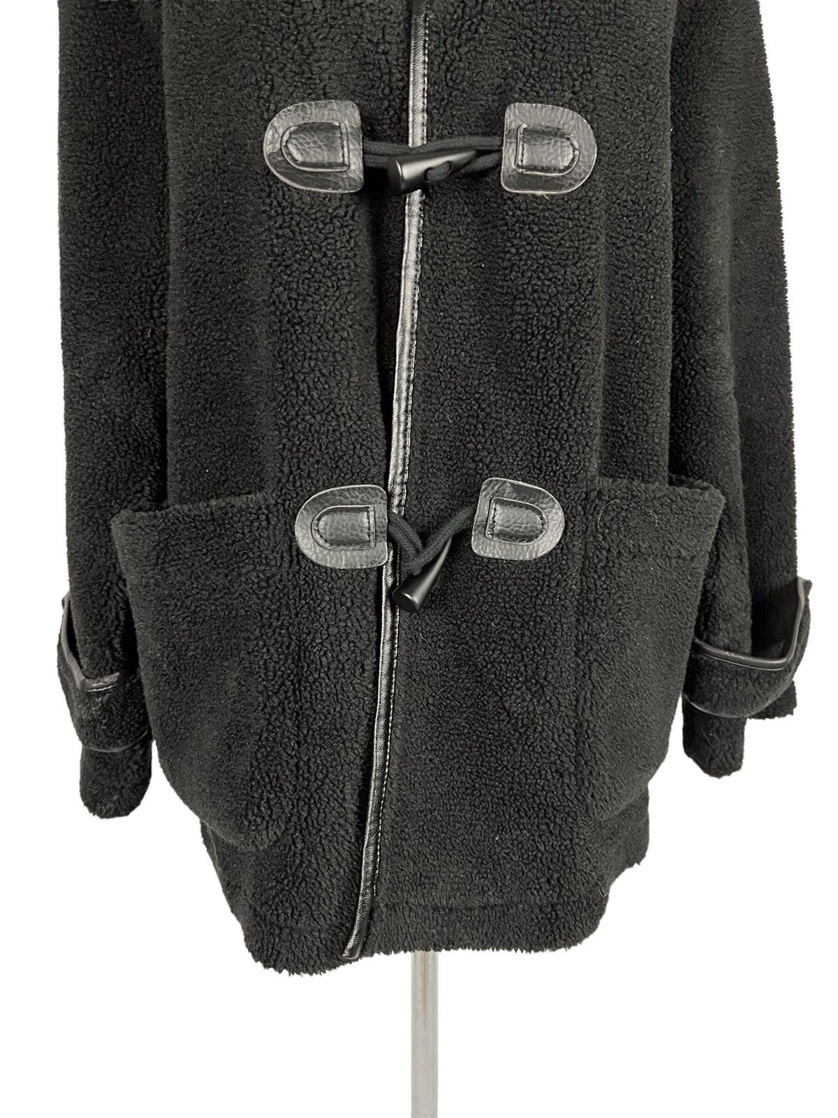 Custommade Japanese Designer Mixel Custom Made Sherpa Coat Size L / US 10 / IT 46 - 4 Thumbnail