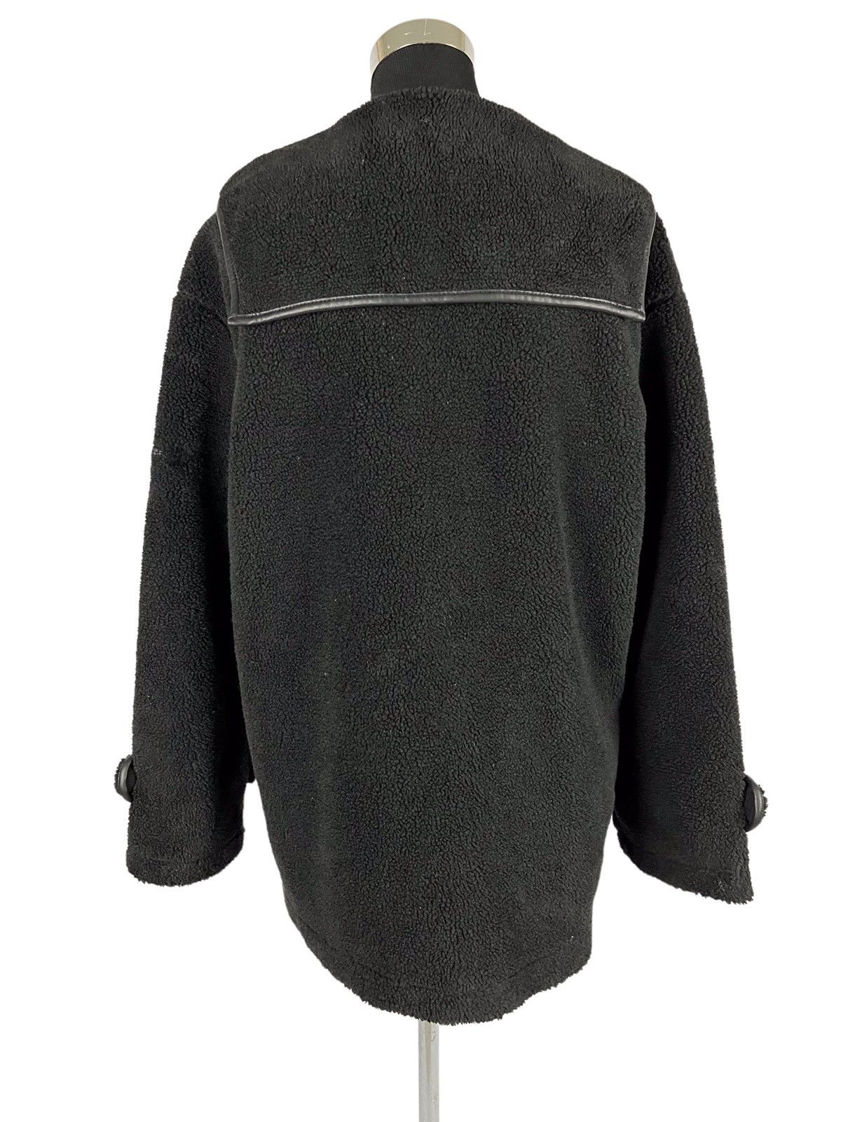 Custommade Japanese Designer Mixel Custom Made Sherpa Coat Size L / US 10 / IT 46 - 2 Thumbnail
