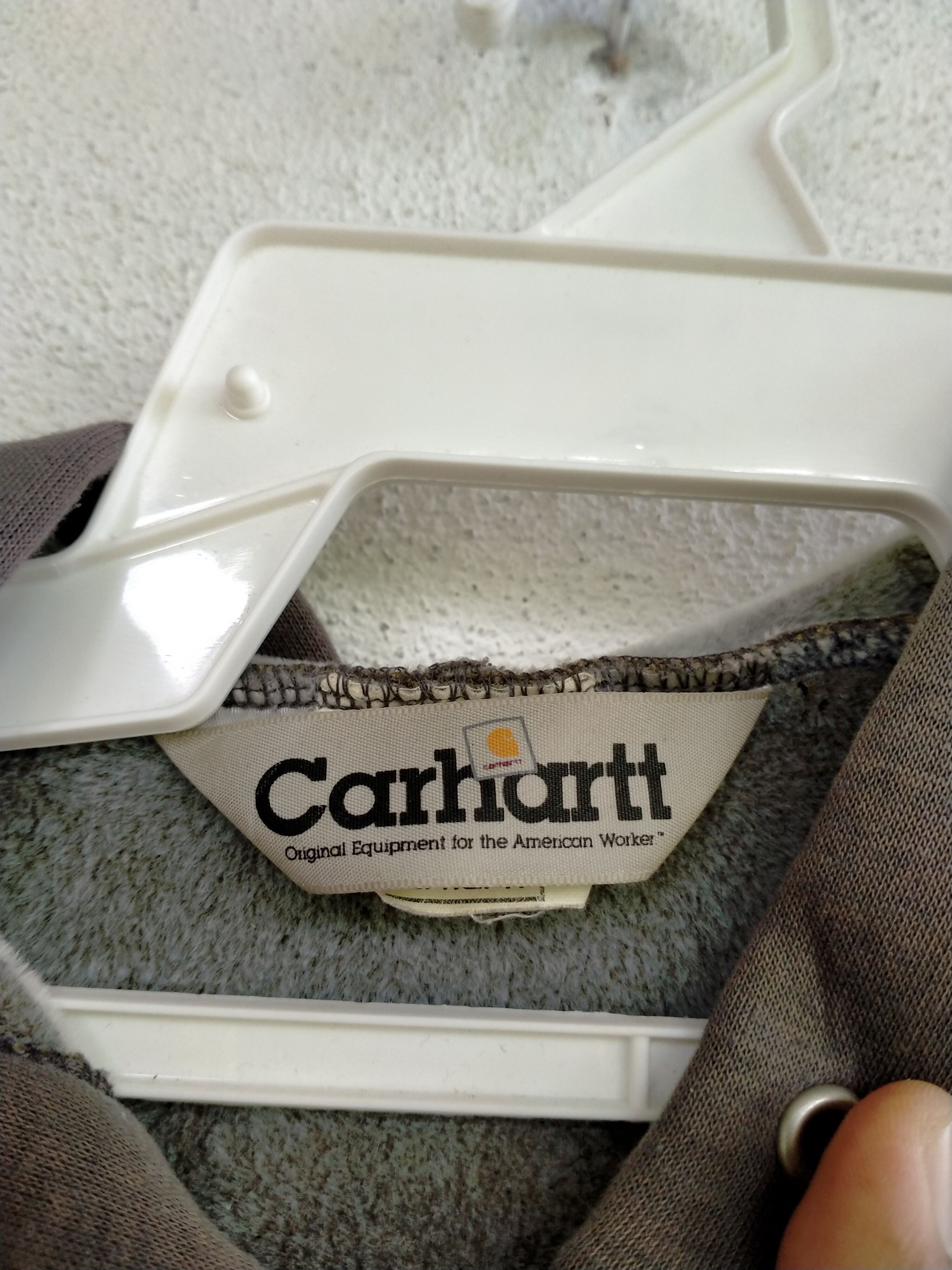 Carhartt × Vintage Vintage Distressed Carhartt Hoodie Size US M / EU 48-50 / 2 - 5 Thumbnail