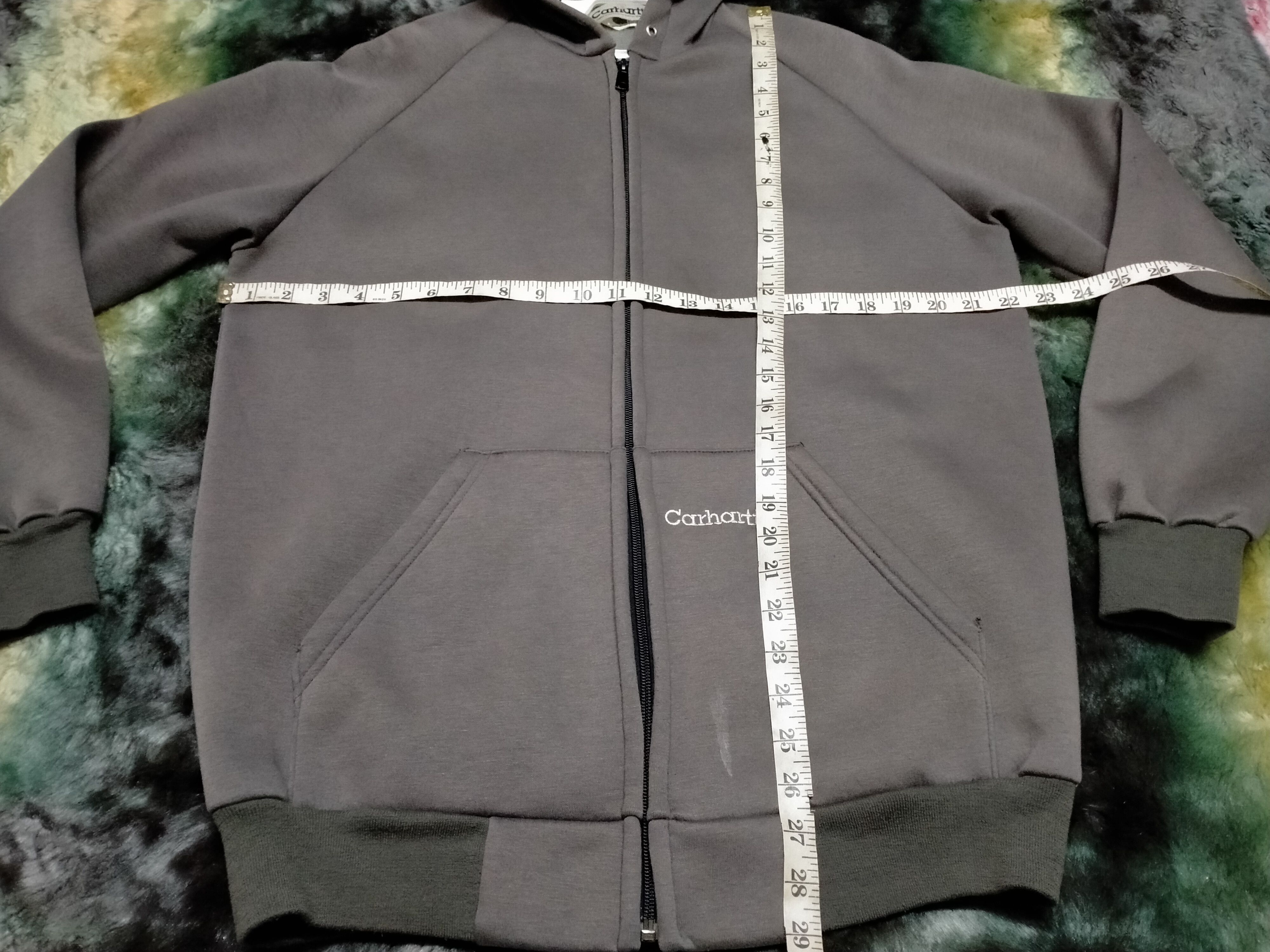 Carhartt × Vintage Vintage Distressed Carhartt Hoodie Size US M / EU 48-50 / 2 - 15 Thumbnail