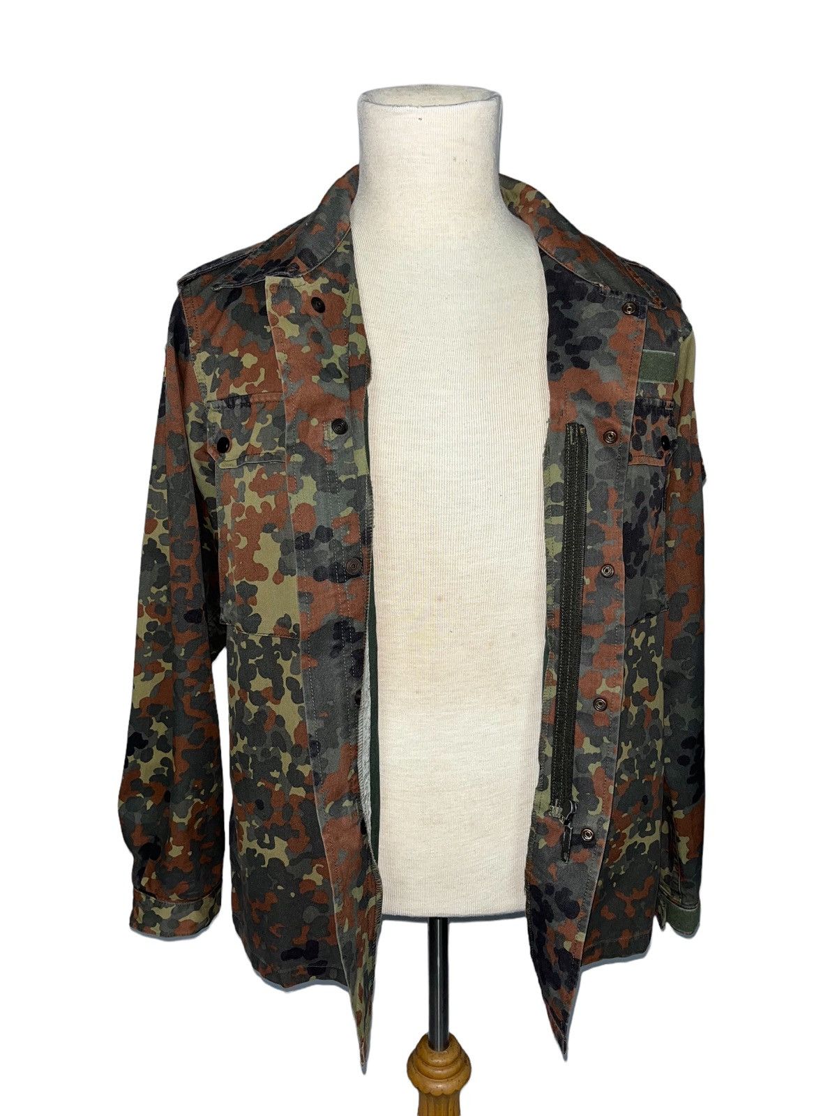 Vintage OG vintage 1996 Camouflage German Army Military Jacket Size US M / EU 48-50 / 2 - 11 Thumbnail