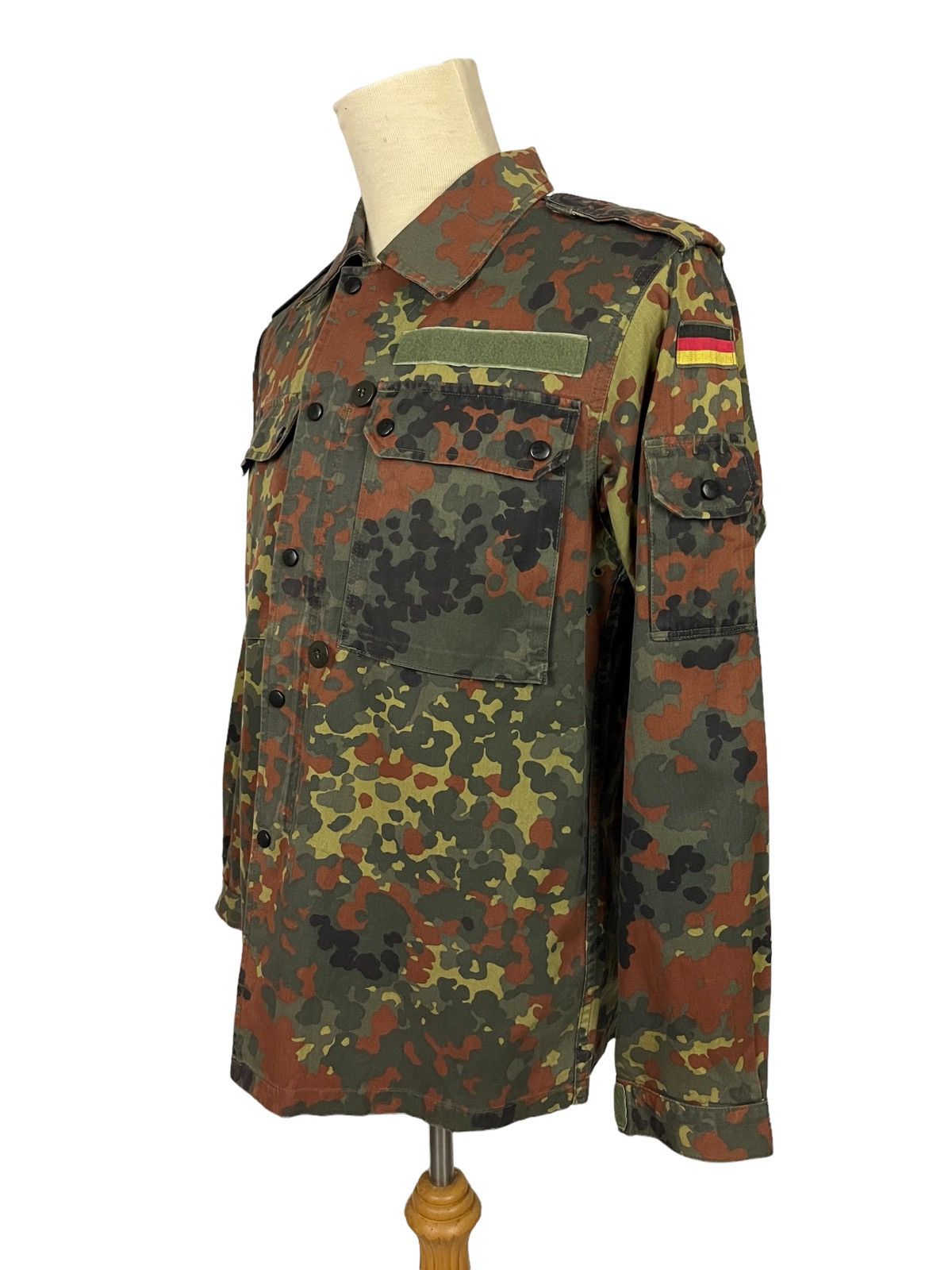 Vintage OG vintage 1996 Camouflage German Army Military Jacket Size US M / EU 48-50 / 2 - 14 Thumbnail