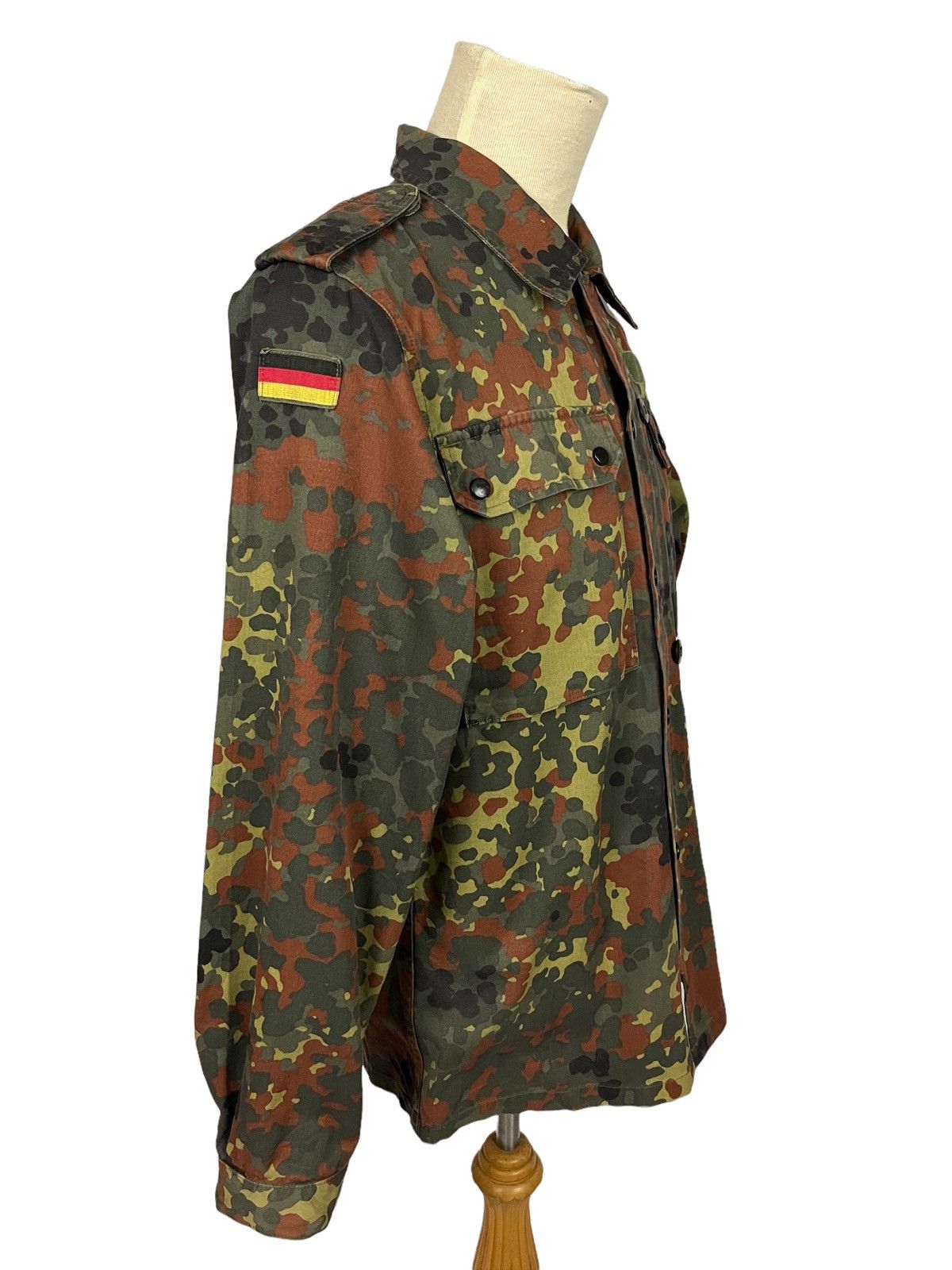 Vintage OG vintage 1996 Camouflage German Army Military Jacket Size US M / EU 48-50 / 2 - 2 Thumbnail