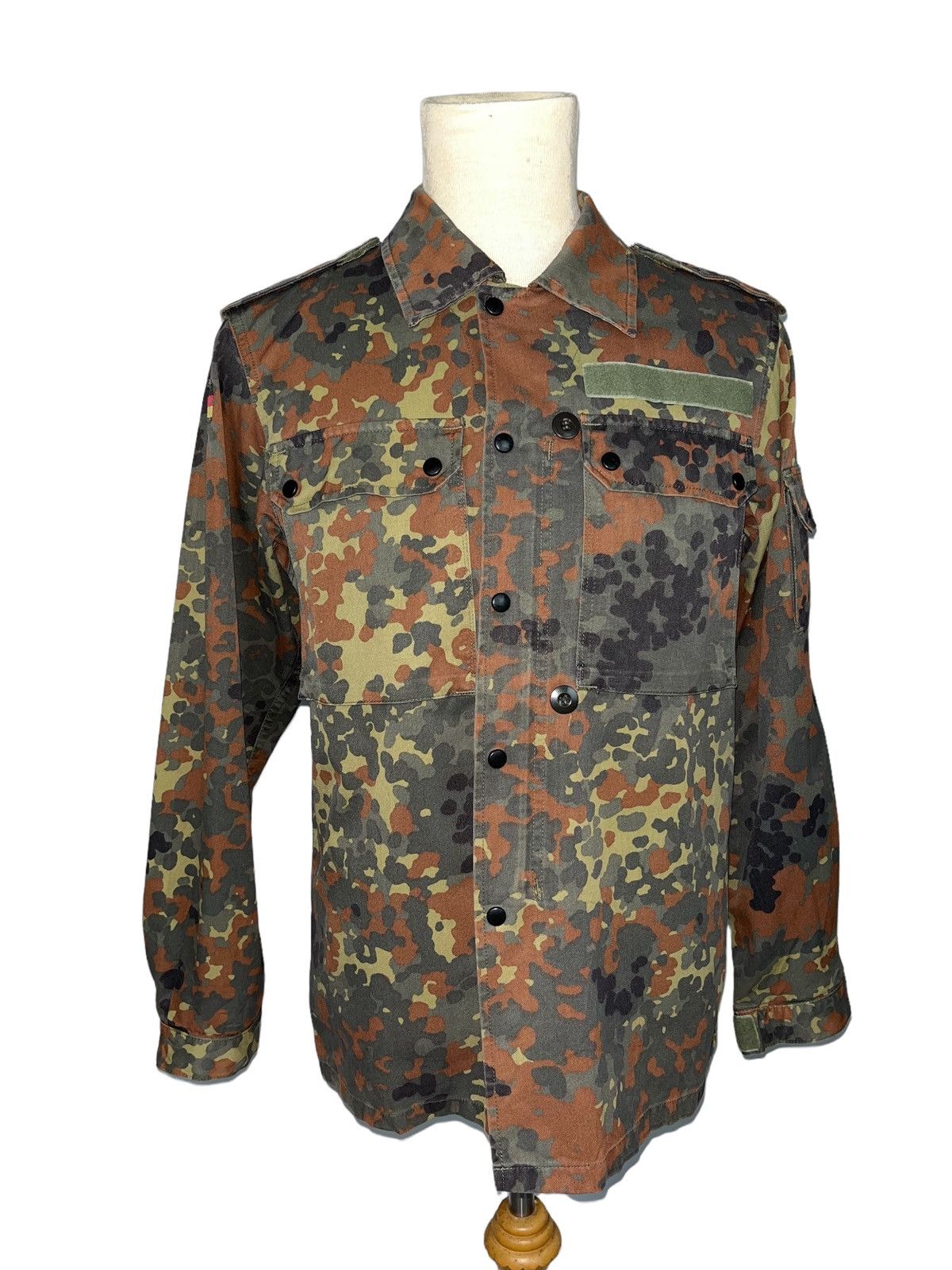Vintage OG vintage 1996 Camouflage German Army Military Jacket Size US M / EU 48-50 / 2 - 4 Thumbnail