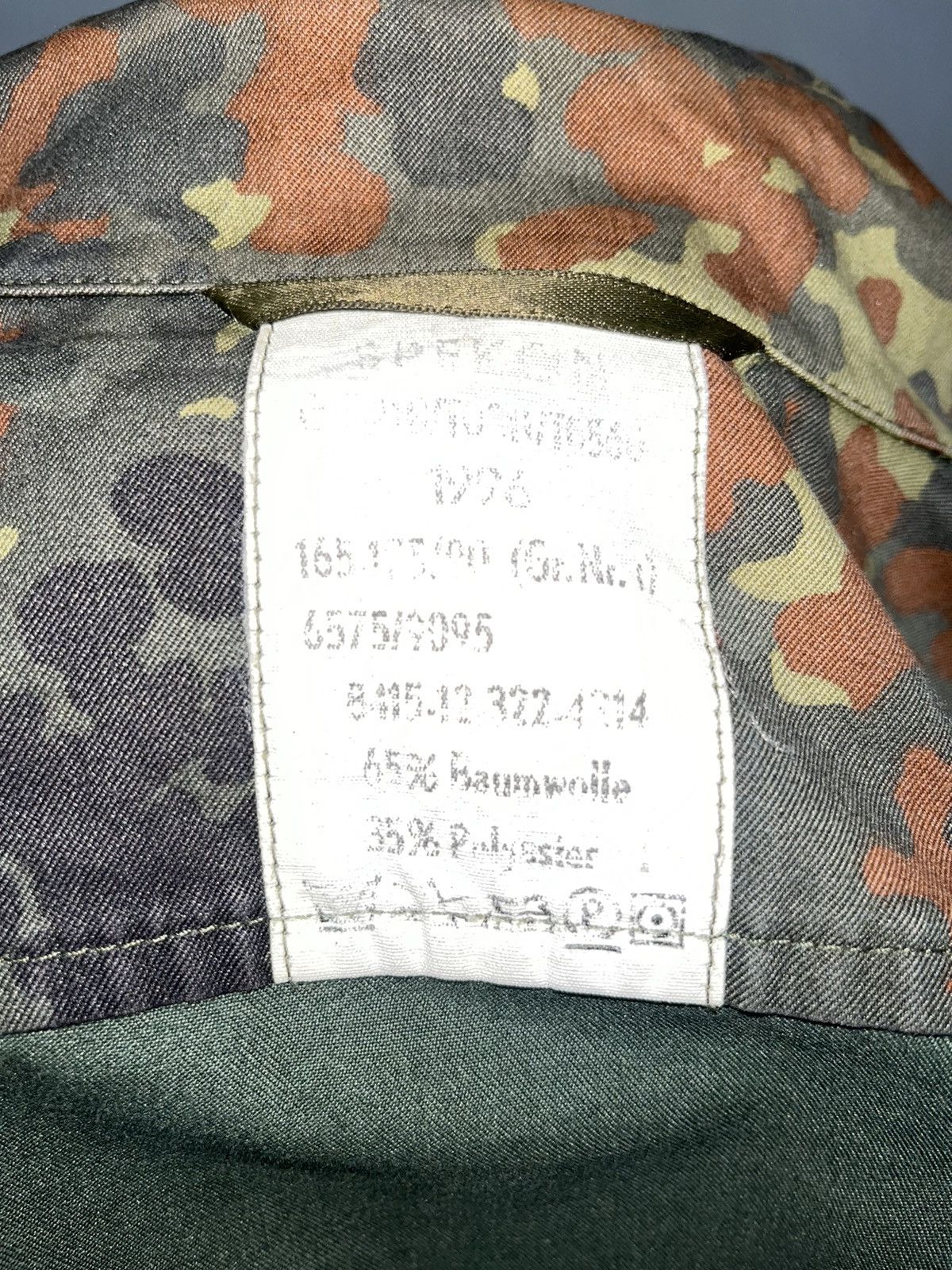 Vintage OG vintage 1996 Camouflage German Army Military Jacket Size US M / EU 48-50 / 2 - 20 Thumbnail