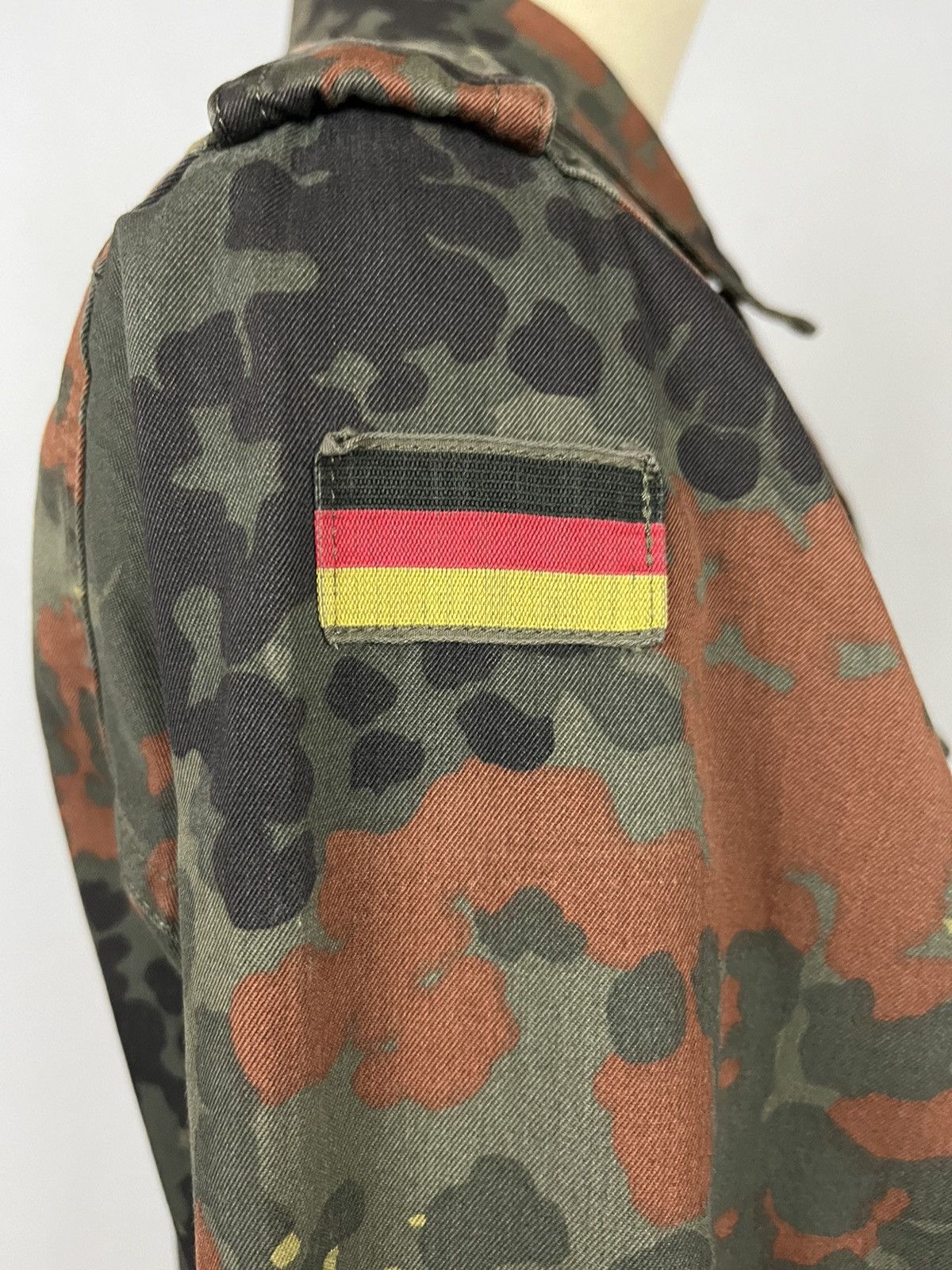 Vintage OG vintage 1996 Camouflage German Army Military Jacket Size US M / EU 48-50 / 2 - 19 Thumbnail