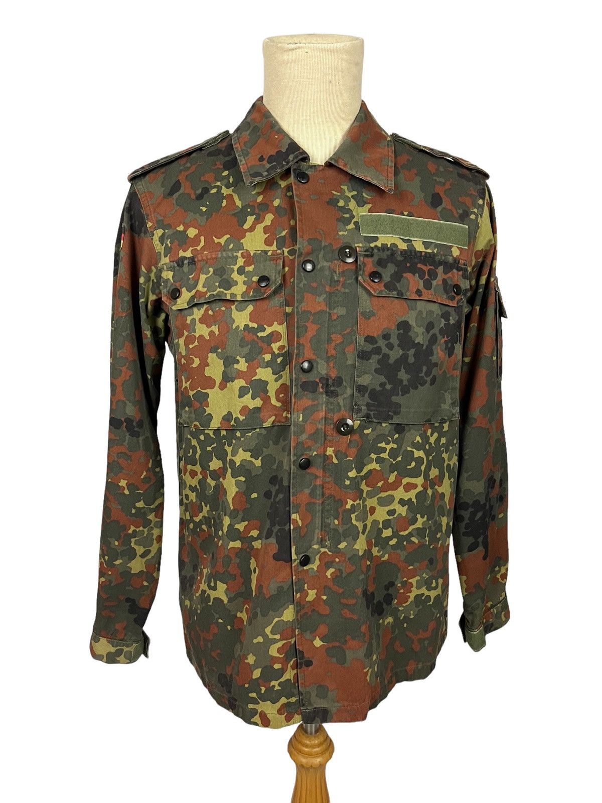 Vintage OG vintage 1996 Camouflage German Army Military Jacket Size US M / EU 48-50 / 2 - 18 Thumbnail
