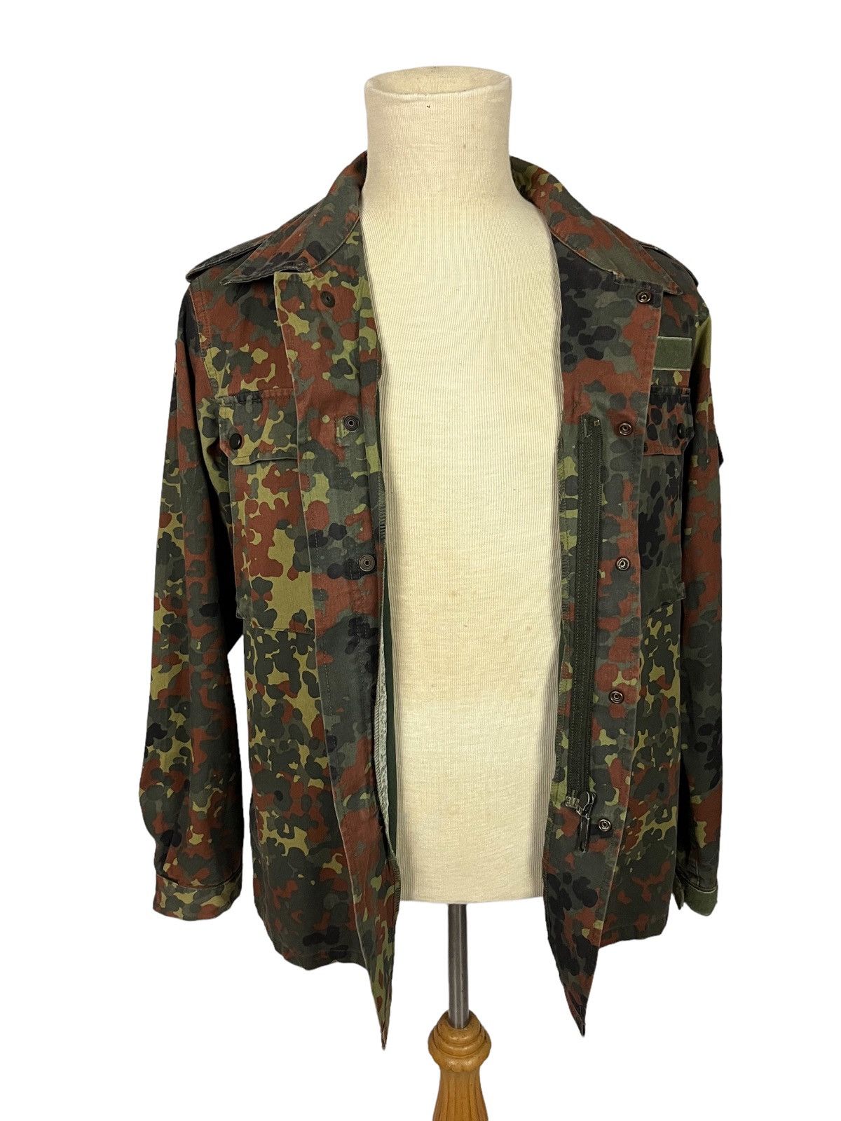 Vintage OG vintage 1996 Camouflage German Army Military Jacket Size US M / EU 48-50 / 2 - 15 Thumbnail