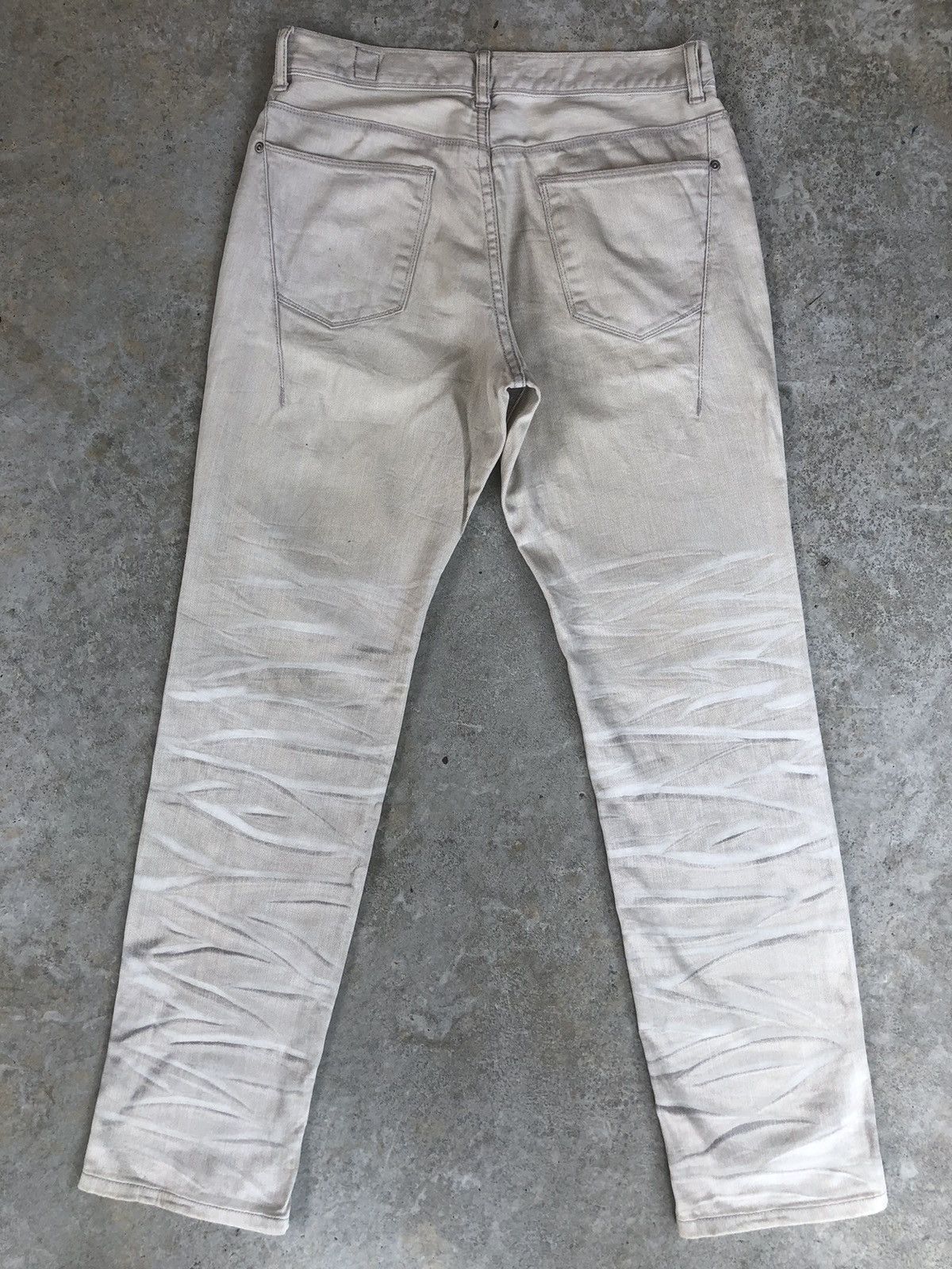 semanticdesign Rare Semantic Design Distressed Jeans Size US 32 / EU 48 - 2 Thumbnail