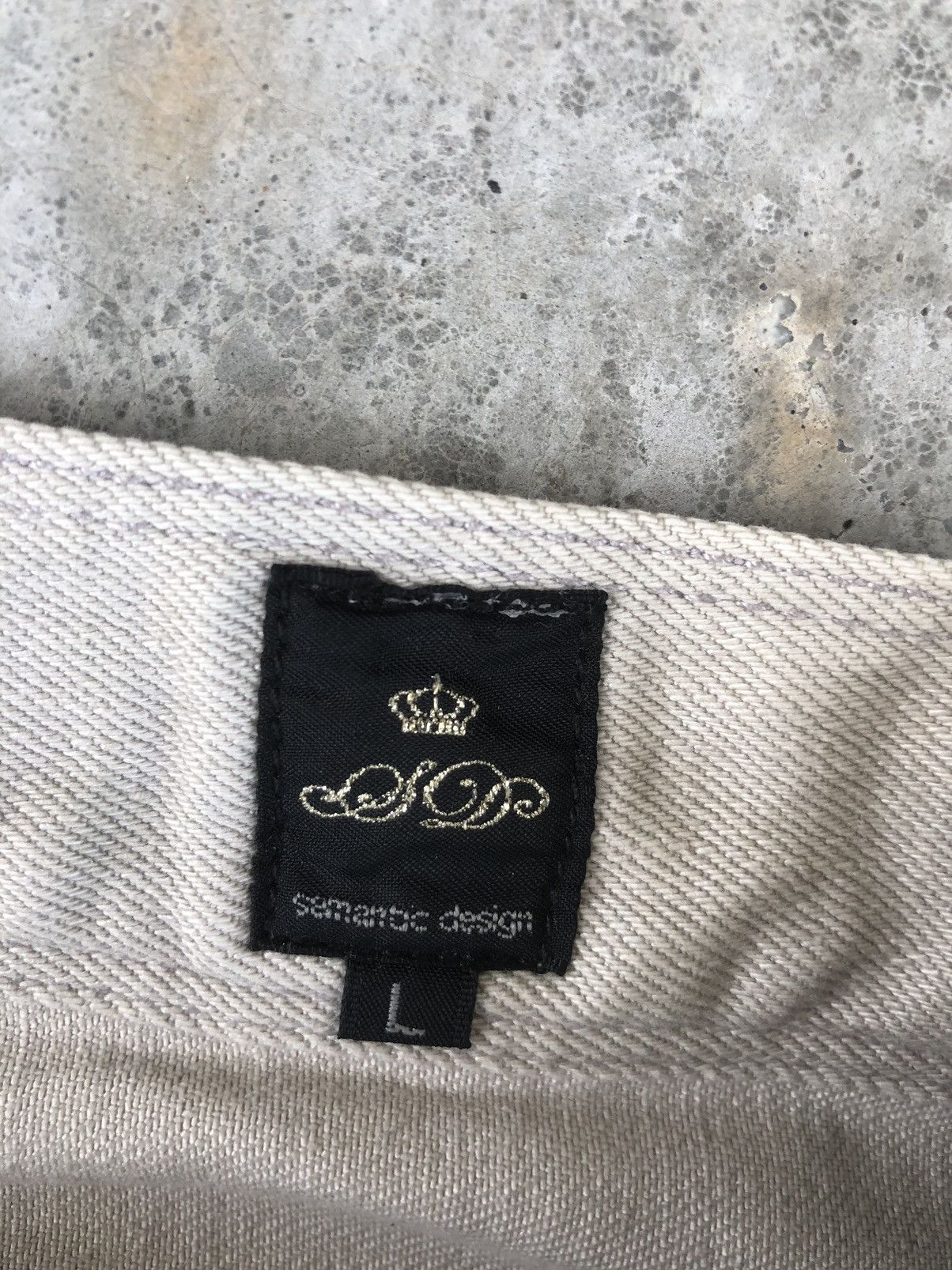semanticdesign Rare Semantic Design Distressed Jeans Size US 32 / EU 48 - 15 Thumbnail