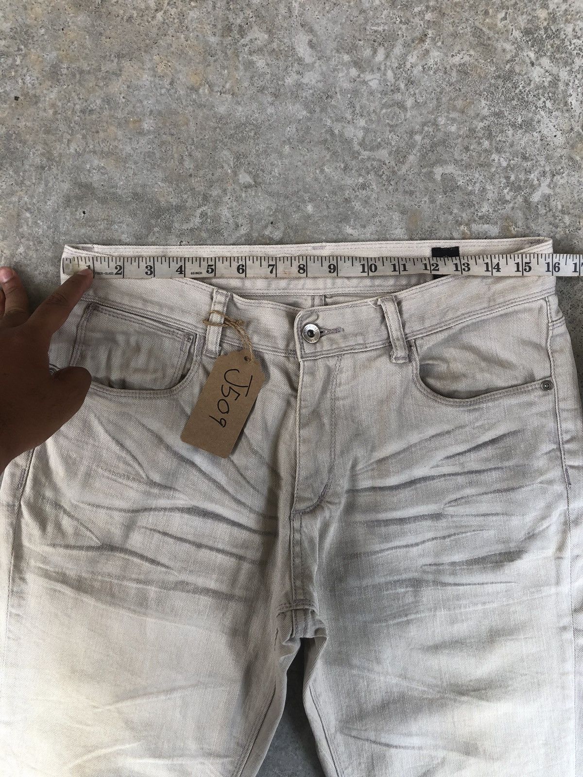 semanticdesign Rare Semantic Design Distressed Jeans Size US 32 / EU 48 - 16 Thumbnail
