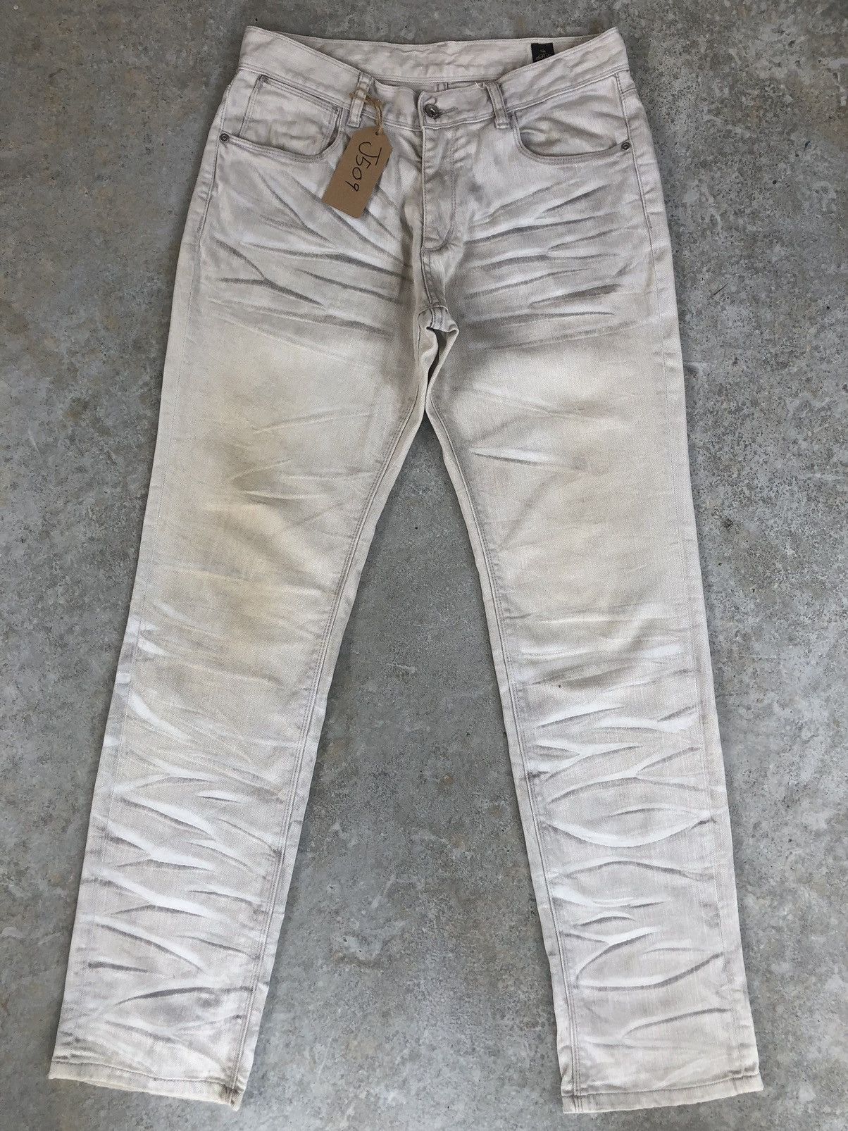 semanticdesign Rare Semantic Design Distressed Jeans Size US 32 / EU 48 - 1 Thumbnail