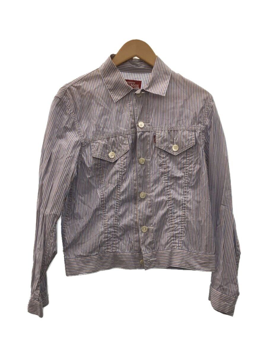 Jacket Blue G Jean Striped Cotton