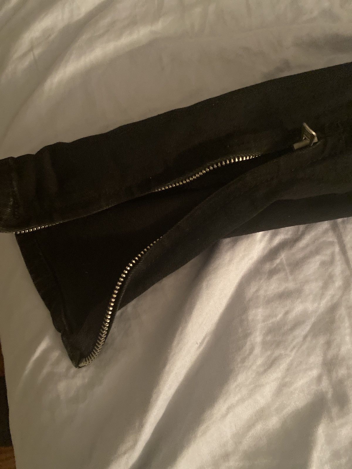 Fear of God Fear of God Essentials Black Skinny Tapered Jeans Size US 30 / EU 46 - 3 Thumbnail