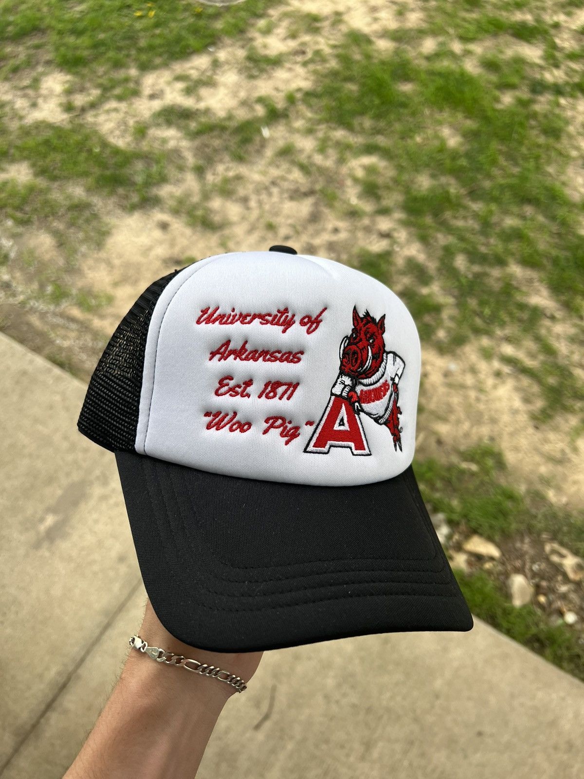 Vintage Vintage style Arkansas Razorback trucker hat | Grailed