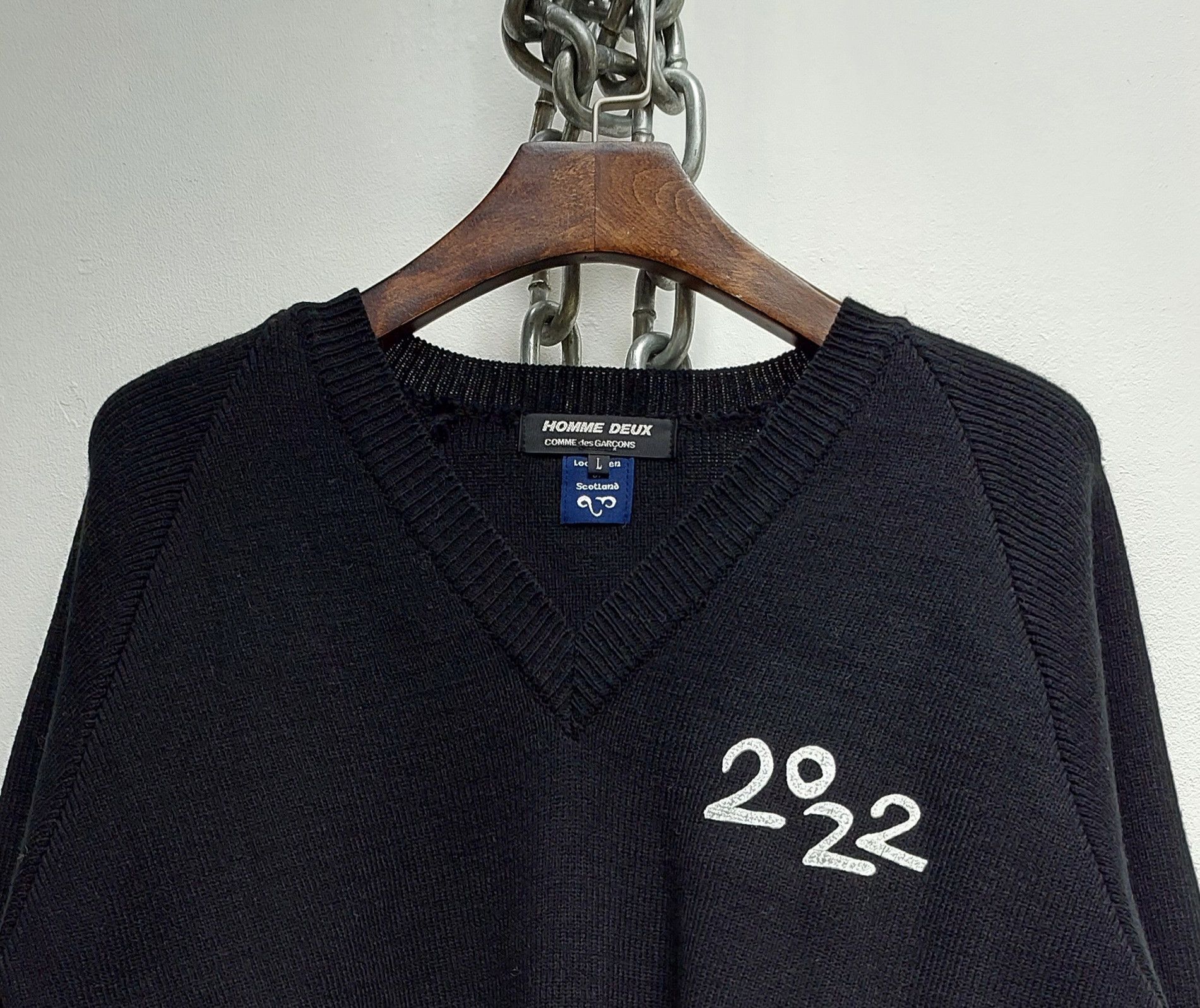 Comme des Garcons Comme des Garcons x Acrylic 2022 Lochaven of Scotland Jumper Size US L / EU 52-54 / 3 - 3 Thumbnail