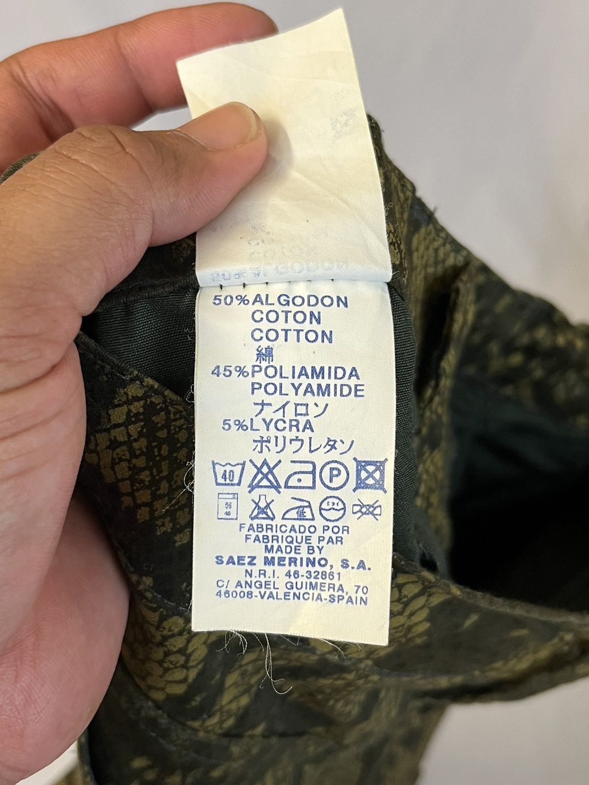 Hysteric Glamour 🇯🇵Japanese Brand Cimarron Python Full print Pants Size US 26 / EU 42 - 14 Thumbnail