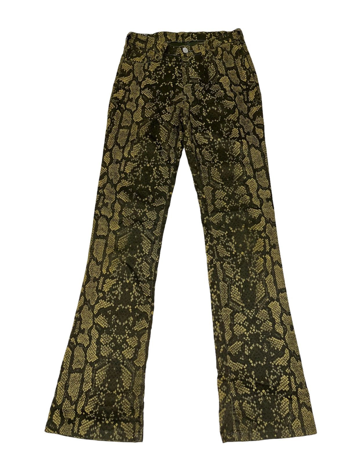 Hysteric Glamour 🇯🇵Japanese Brand Cimarron Python Full print Pants Size US 26 / EU 42 - 1 Thumbnail
