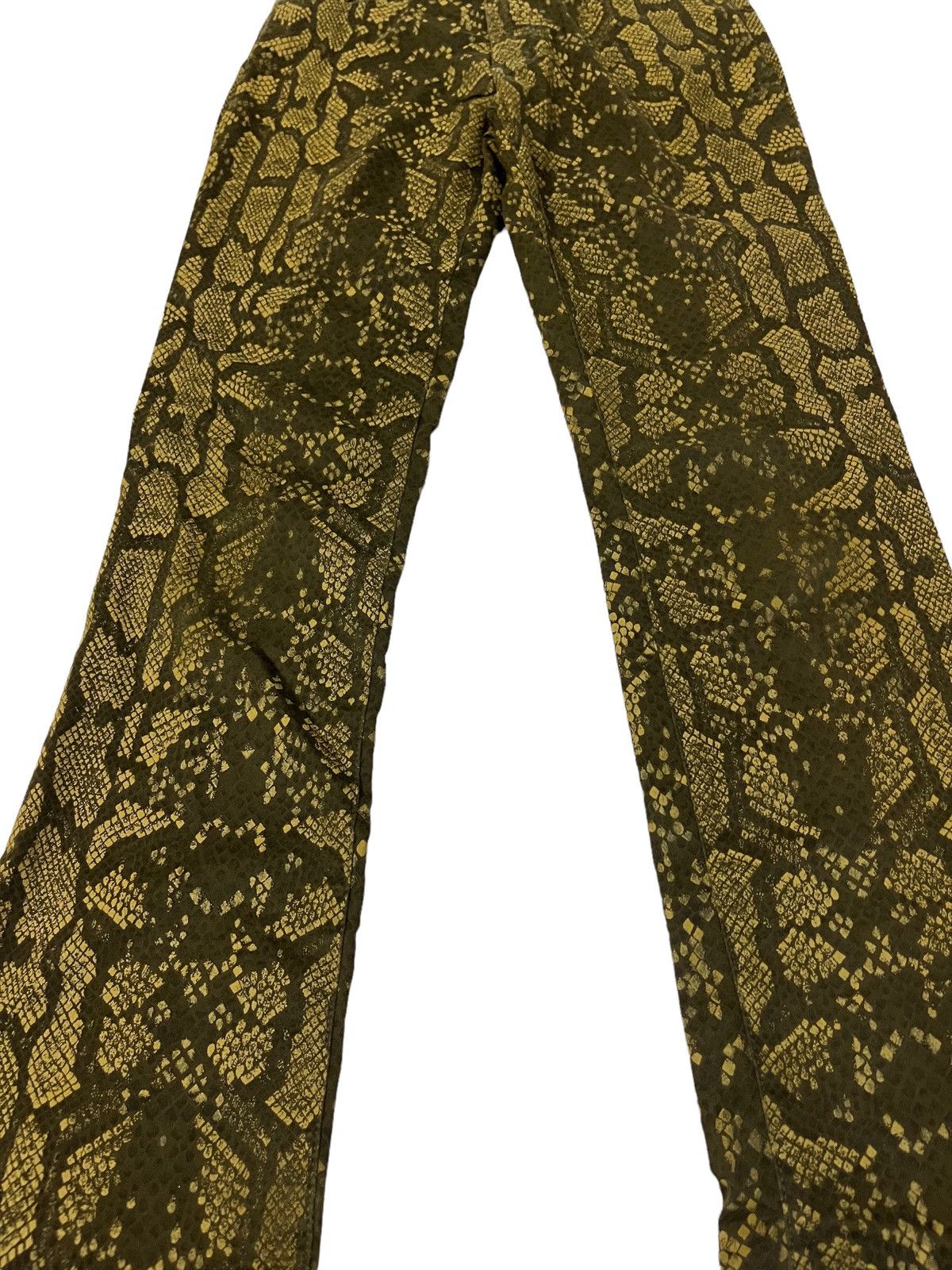 Hysteric Glamour 🇯🇵Japanese Brand Cimarron Python Full print Pants Size US 26 / EU 42 - 4 Thumbnail
