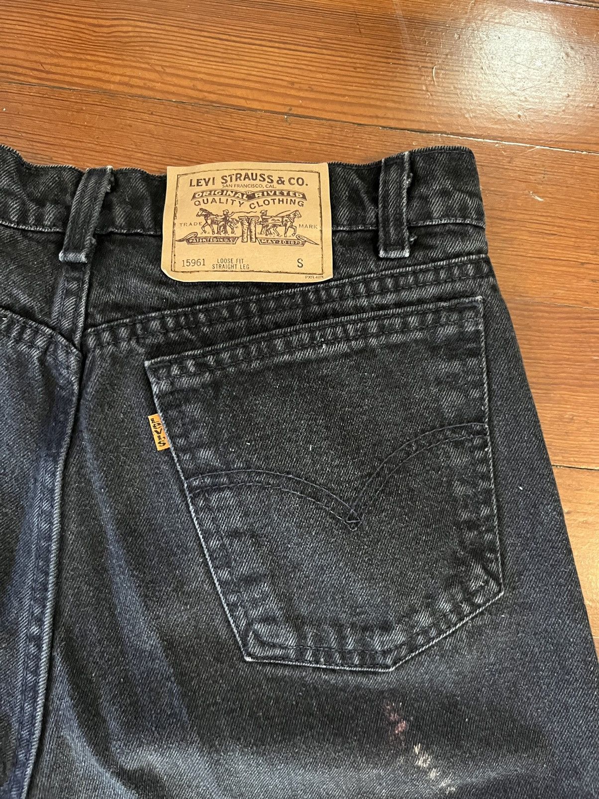 Levi's × Levi's Made & Crafted × Levi's Vintage Clothing Hand Painted Olivia Krause Levi’s Size US 30 / EU 46 - 4 Thumbnail