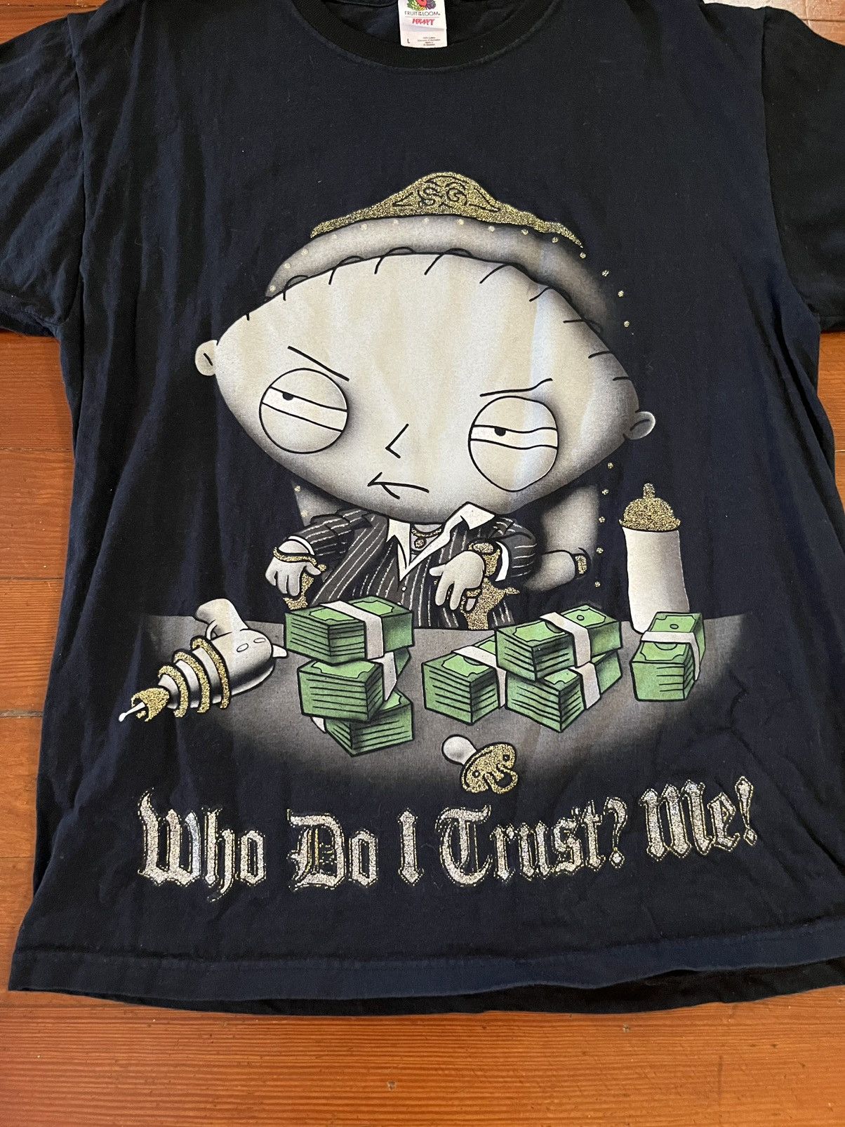 Vintage Family Guy Vintage Stewie T Shirt Size US L / EU 52-54 / 3 - 2 Thumbnail