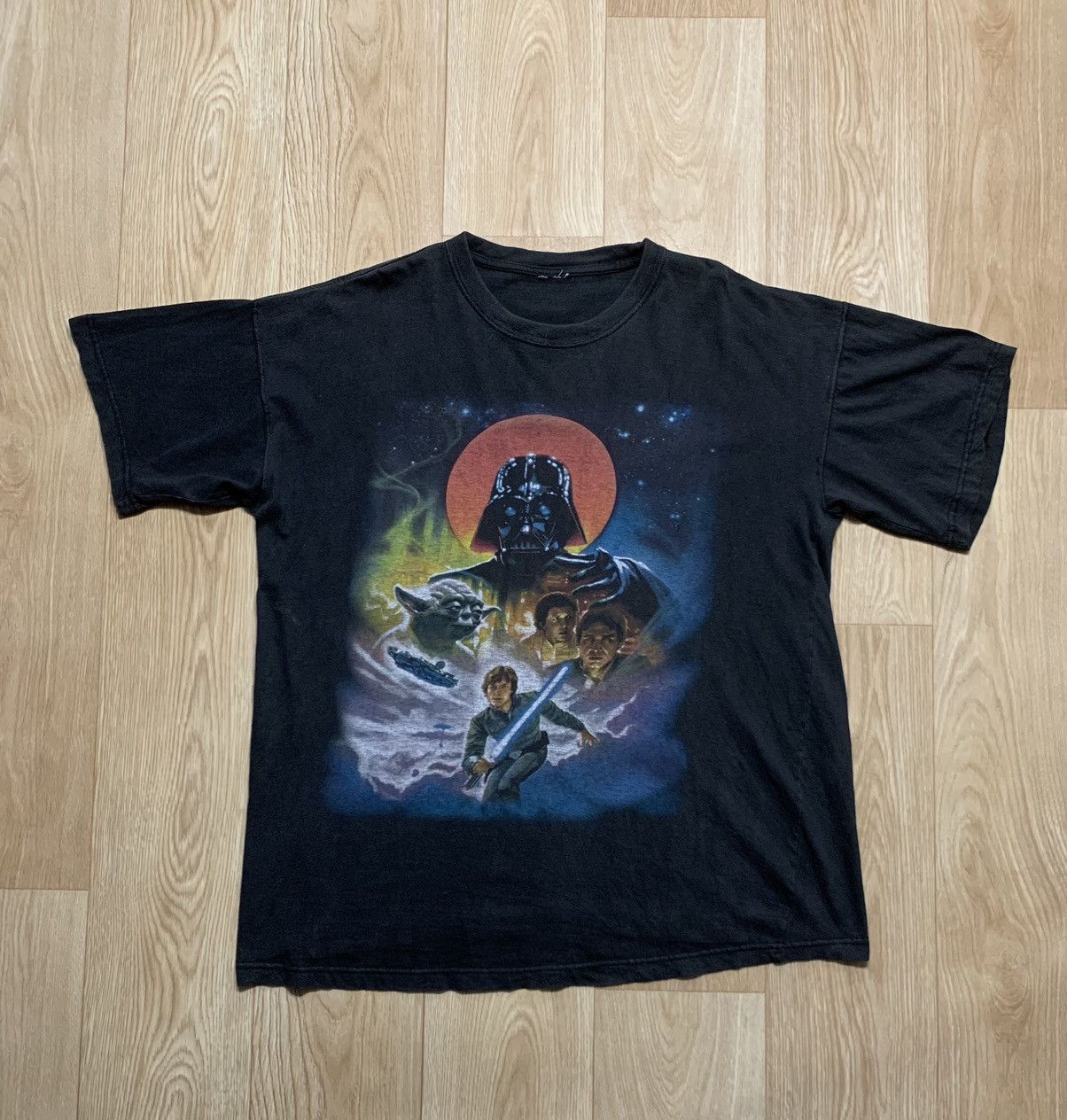 Vintage Vintage Star Wars A New Hope Episode T-Shirt Size US XL / EU 56 / 4 - 1 Thumbnail