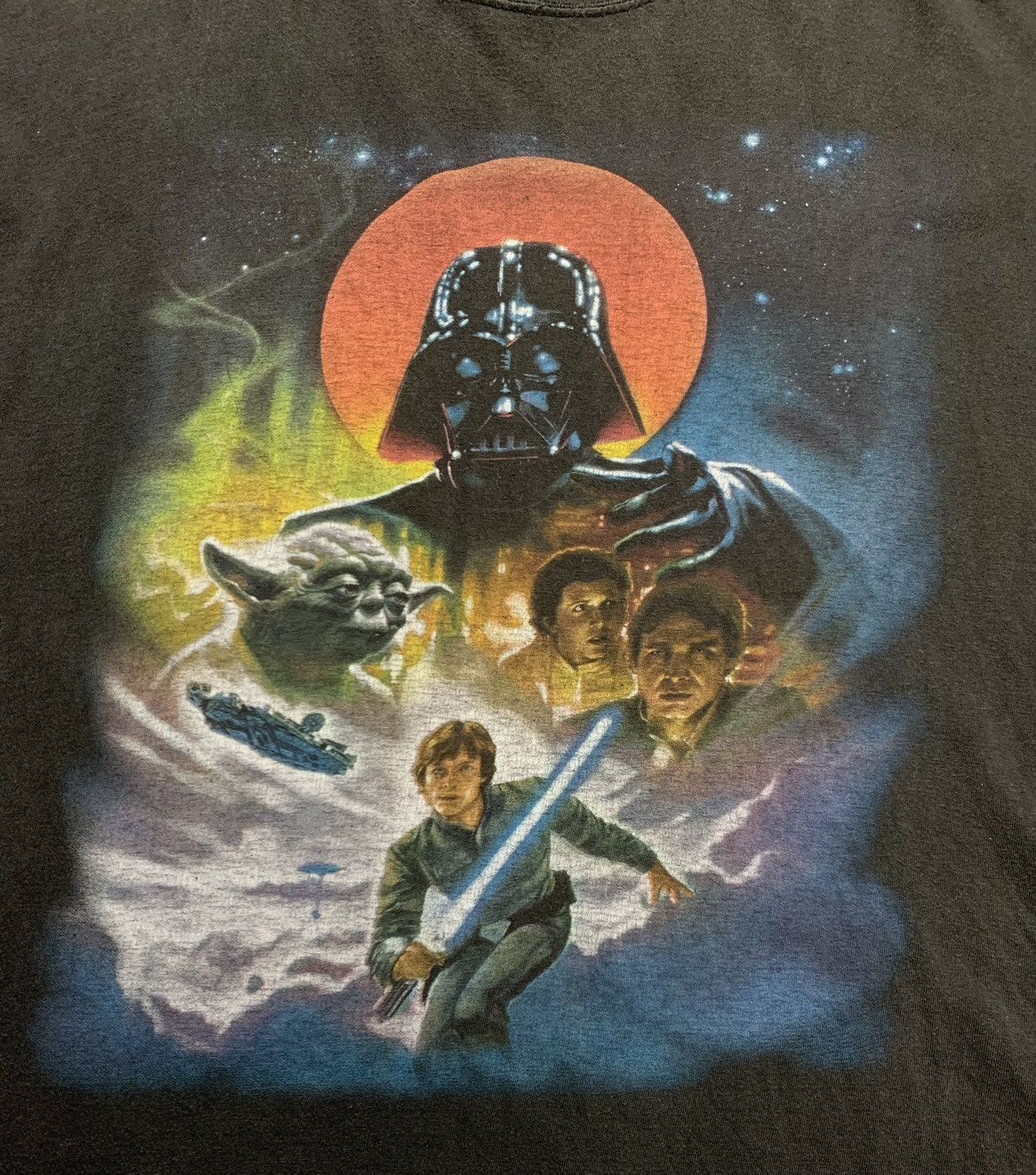 Vintage Vintage Star Wars A New Hope Episode T-Shirt Size US XL / EU 56 / 4 - 3 Thumbnail