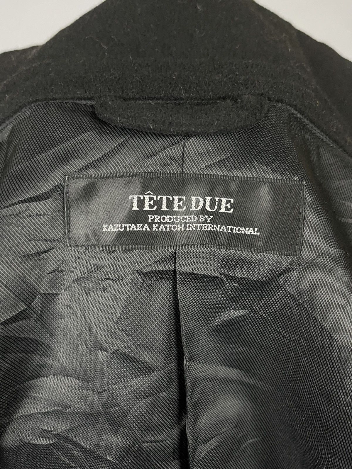 Issey Miyake 🇯🇵 TETE HOMME ISSEY MIYAKE BY KAZUTAKA KATO LONG COAT Size US XL / EU 56 / 4 - 12 Thumbnail