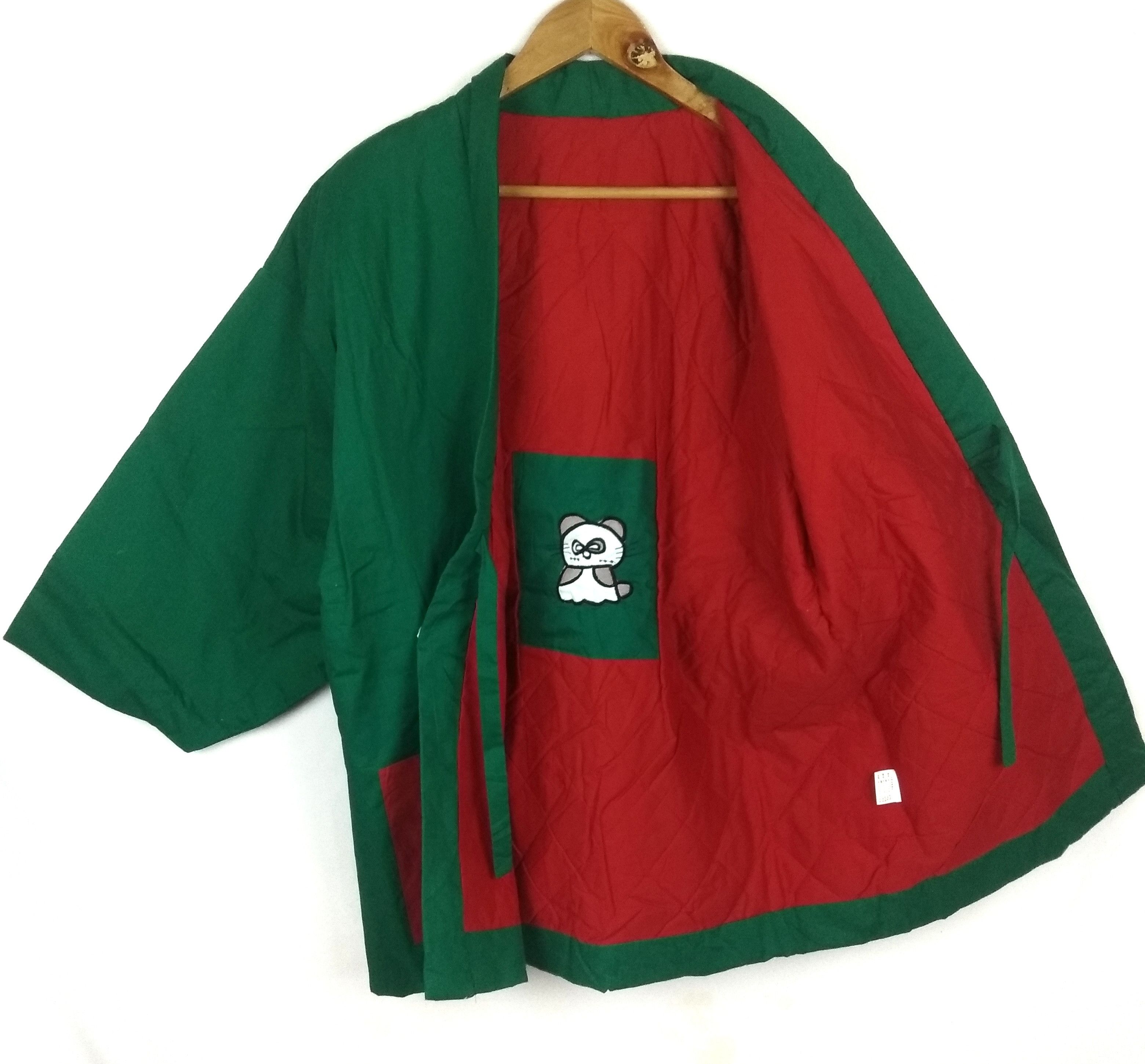Japanese Brand × Vintage Vintage Japanese Traditional kimono cute cat Jacket Size US L / EU 52-54 / 3 - 3 Thumbnail