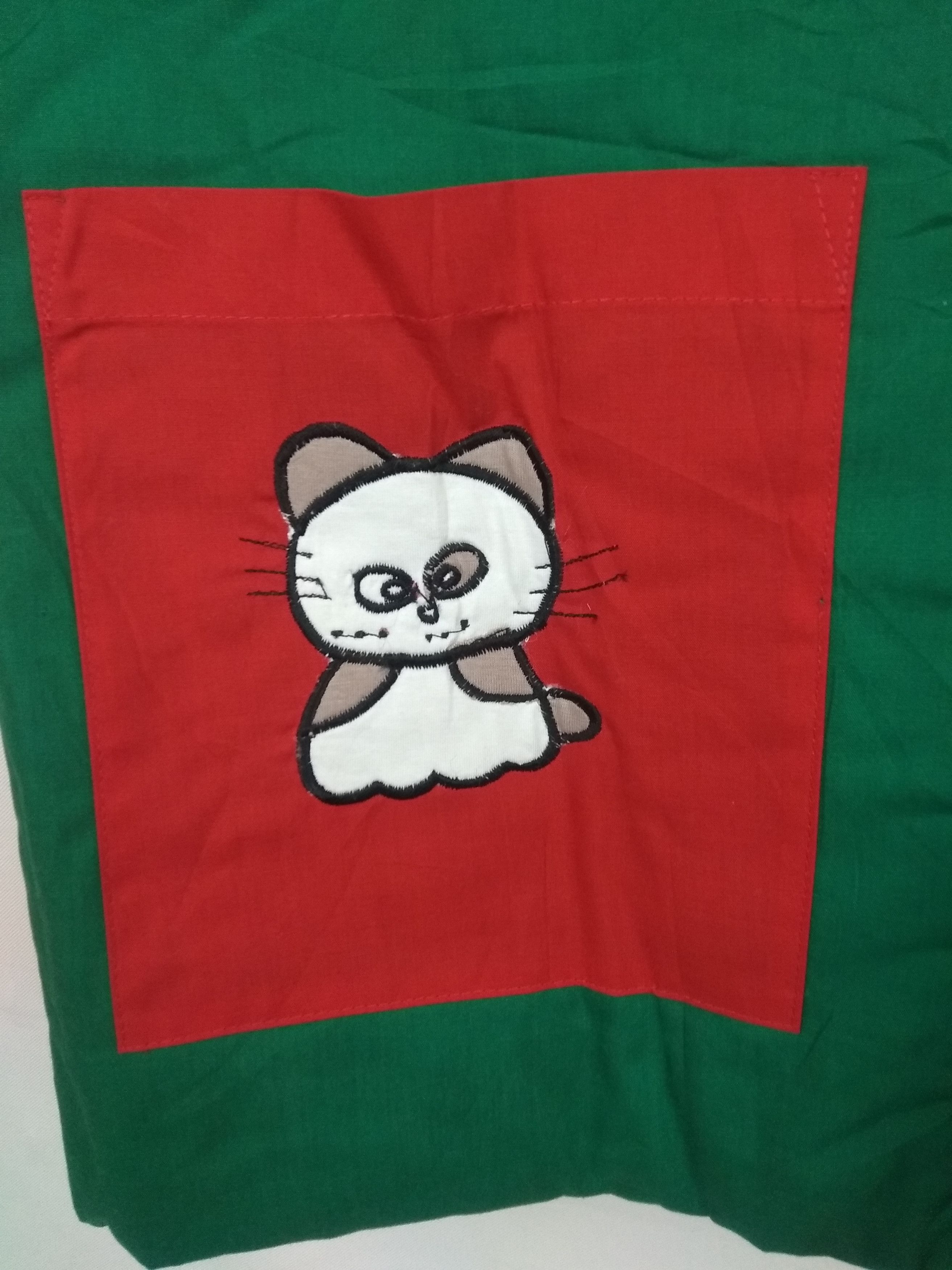 Japanese Brand × Vintage Vintage Japanese Traditional kimono cute cat Jacket Size US L / EU 52-54 / 3 - 7 Thumbnail