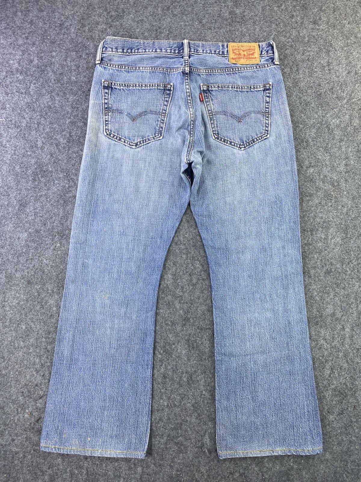 Levi's Vintage Levi's 527 Distress Blue wash Jeans - J560 Size US 35 - 2 Thumbnail
