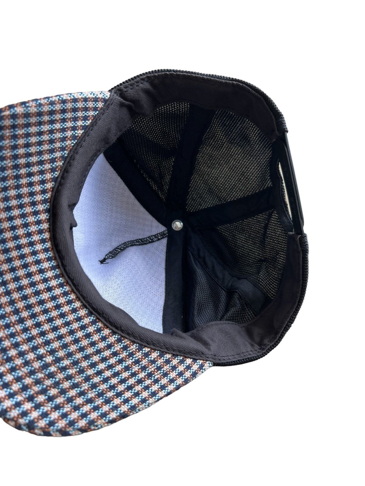 Supreme OG Supreme ™️ Logo 🇺🇸 Herringbone Gingham Trucker Hat Cap Size ONE SIZE - 5 Thumbnail