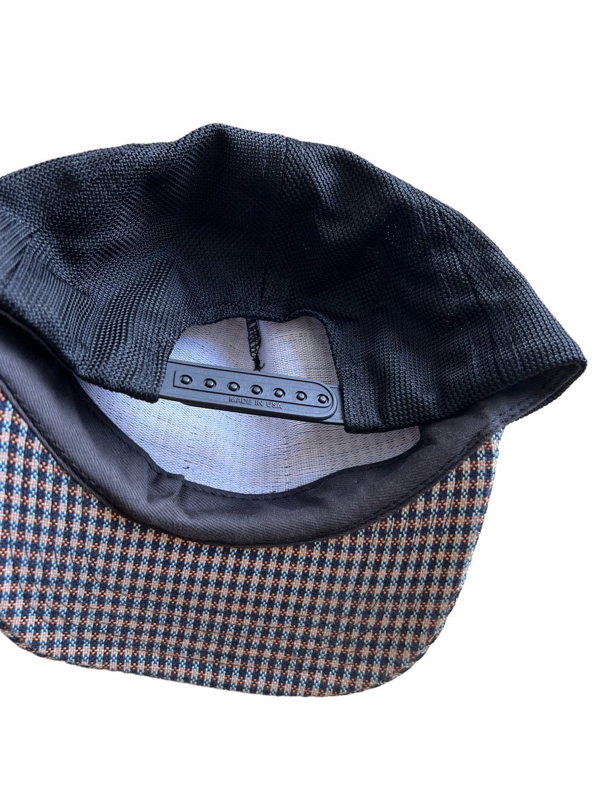 Supreme OG Supreme ™️ Logo 🇺🇸 Herringbone Gingham Trucker Hat Cap Size ONE SIZE - 4 Thumbnail