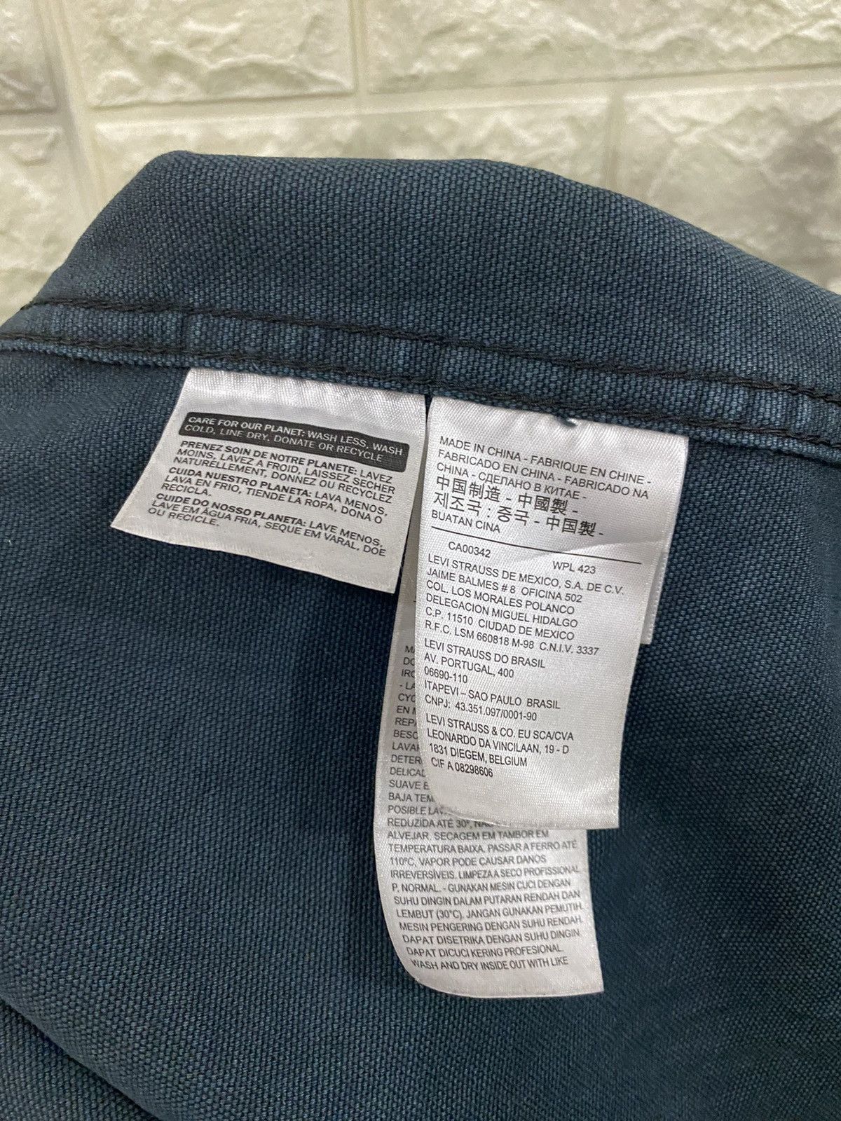 Levi's × Vintage Vintage 90’s Levi’s Chore Worker jacket Size US S / EU 44-46 / 1 - 12 Thumbnail