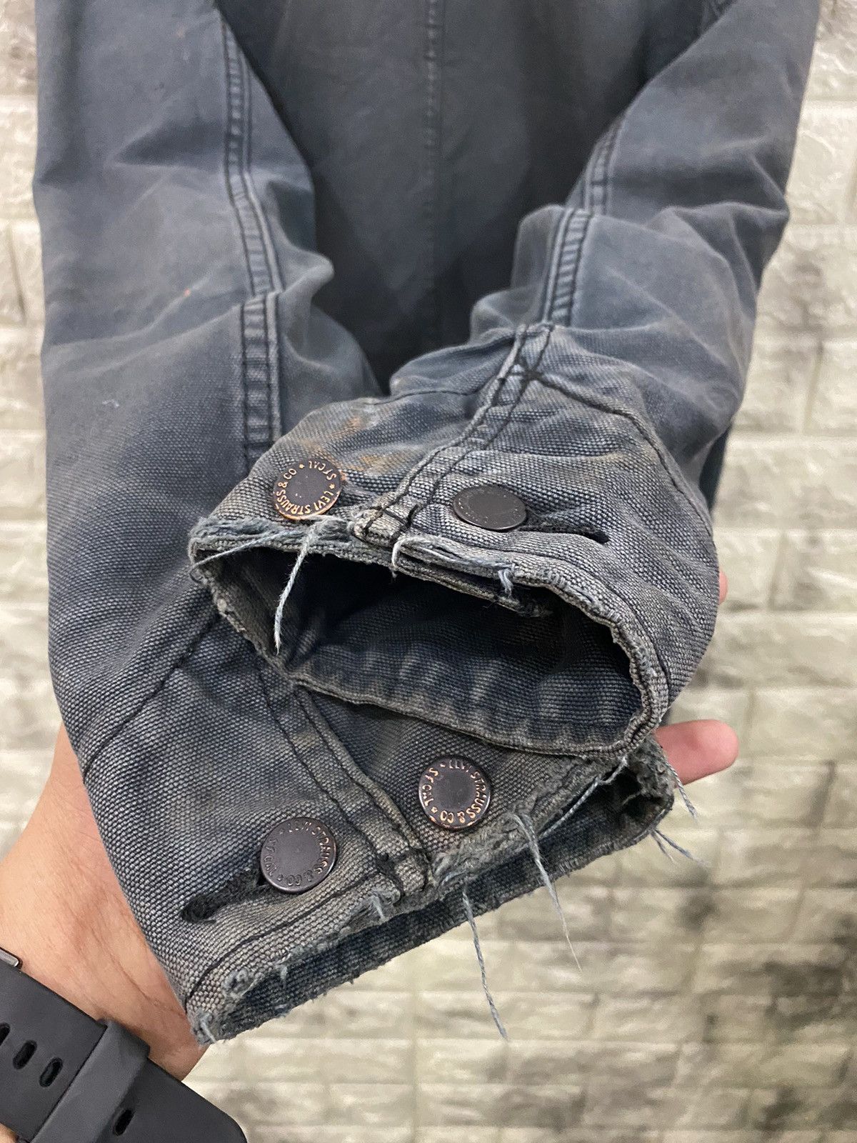 Levi's × Vintage Vintage 90’s Levi’s Chore Worker jacket Size US S / EU 44-46 / 1 - 10 Thumbnail