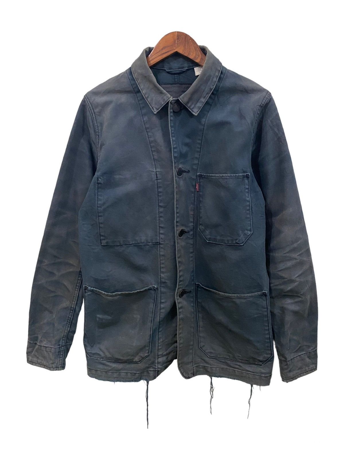 Levi's × Vintage Vintage 90’s Levi’s Chore Worker jacket Size US S / EU 44-46 / 1 - 1 Thumbnail