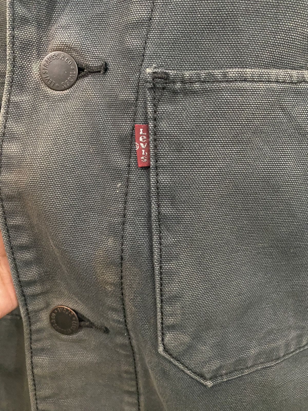 Levi's × Vintage Vintage 90’s Levi’s Chore Worker jacket Size US S / EU 44-46 / 1 - 8 Thumbnail