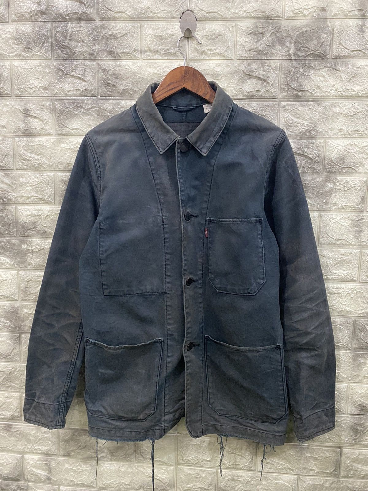 Levi's × Vintage Vintage 90’s Levi’s Chore Worker jacket Size US S / EU 44-46 / 1 - 2 Thumbnail