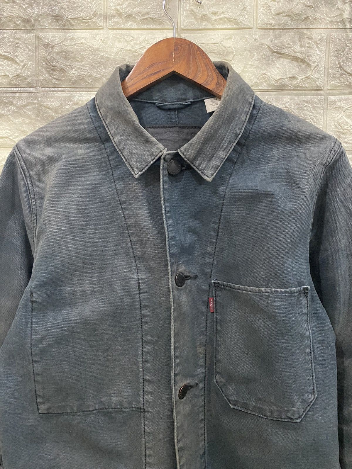 Levi's × Vintage Vintage 90’s Levi’s Chore Worker jacket Size US S / EU 44-46 / 1 - 5 Thumbnail