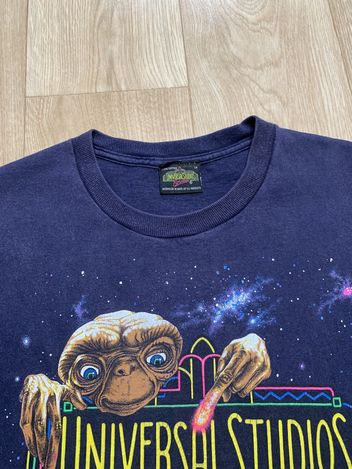 Universal Studios × Vintage Vintage 1982 Universal Studios Extra-Terrestrial T-Shirt Size US L / EU 52-54 / 3 - 6 Thumbnail