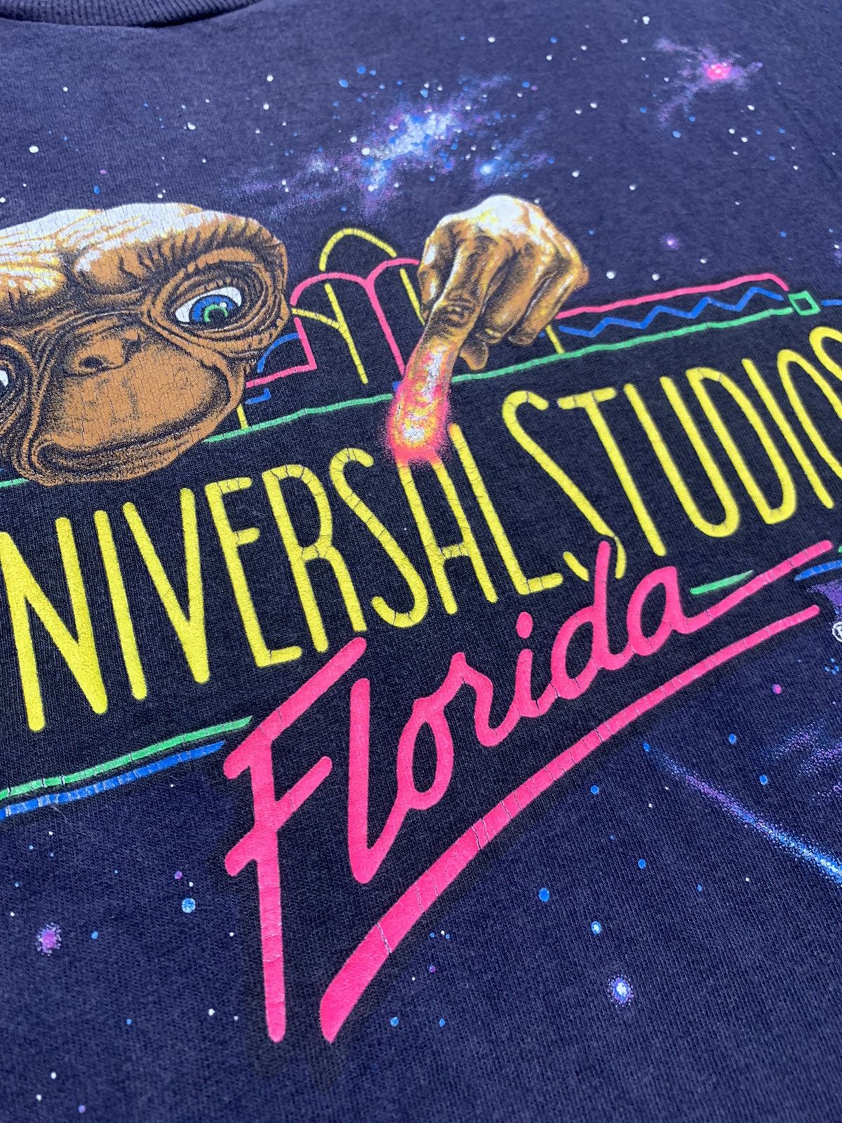 Universal Studios × Vintage Vintage 1982 Universal Studios Extra-Terrestrial T-Shirt Size US L / EU 52-54 / 3 - 4 Thumbnail